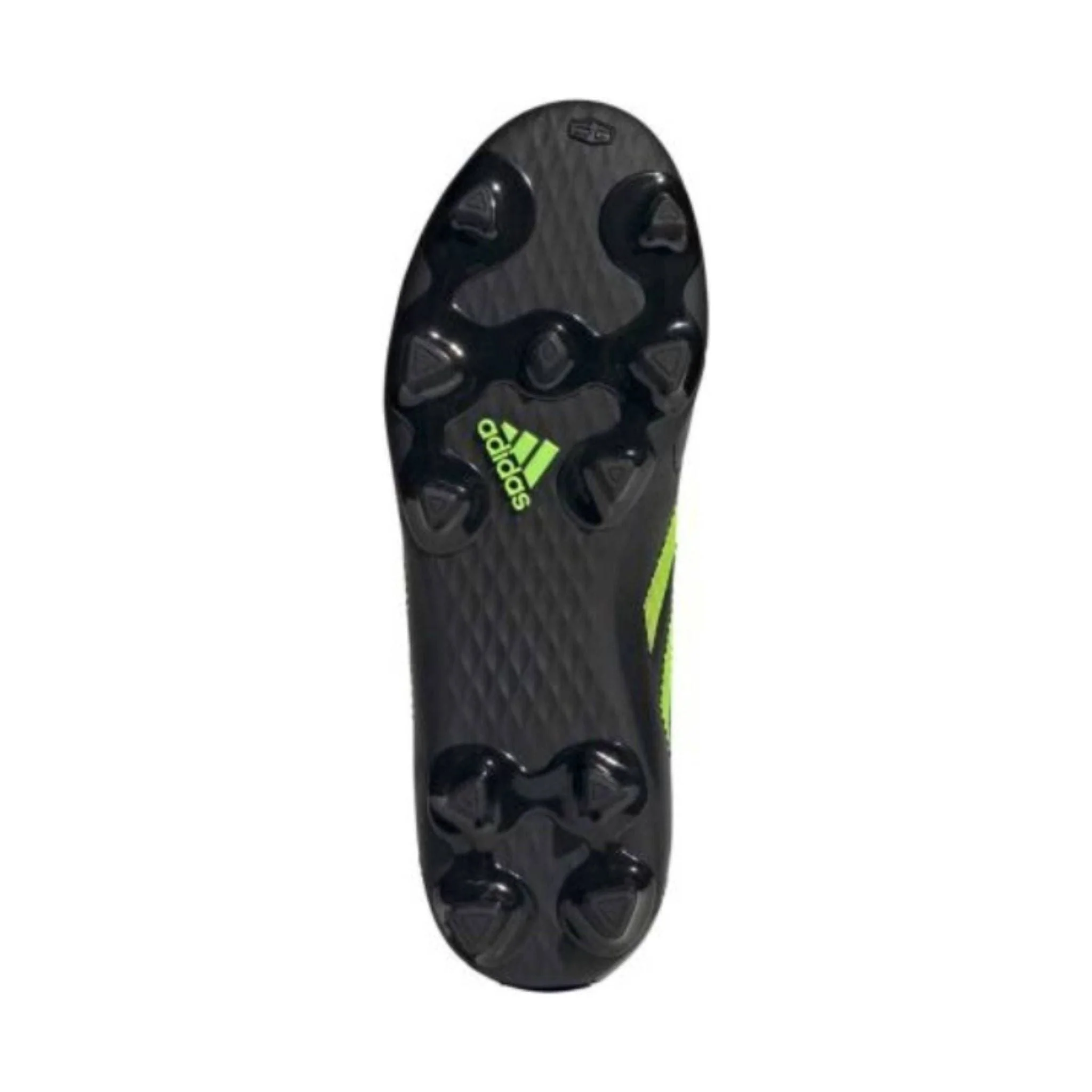 Adidas Kids' Goletto VIII FG Soccer Cleats - Black/Green - Image 4