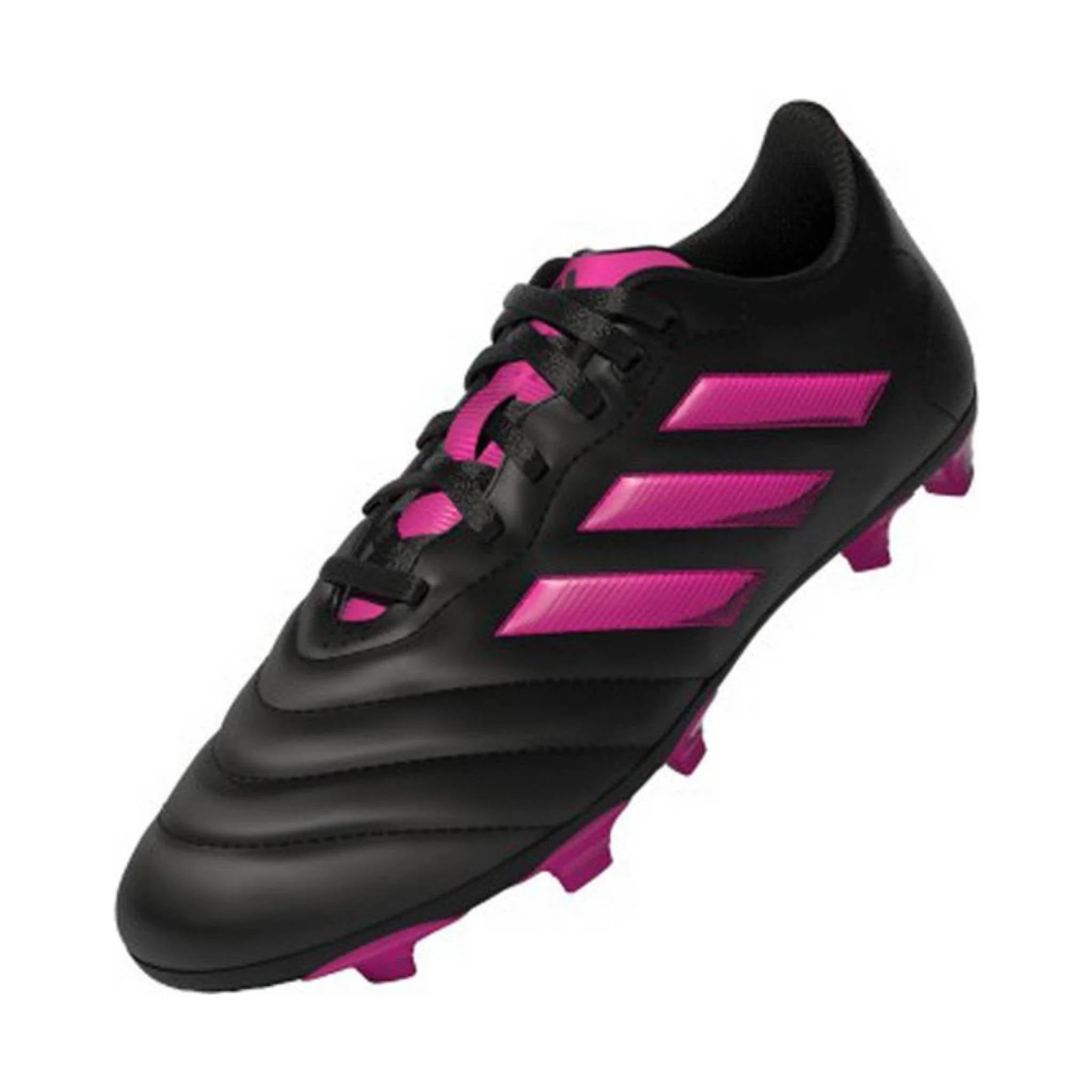 Adidas Kids' Goletto VIII FG Soccer Cleats - Black/Pink - Image 3