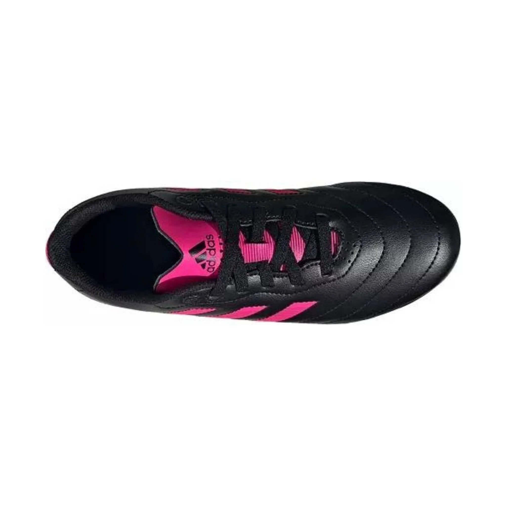 Adidas Kids' Goletto VIII FG Soccer Cleats - Black/Pink - Image 4