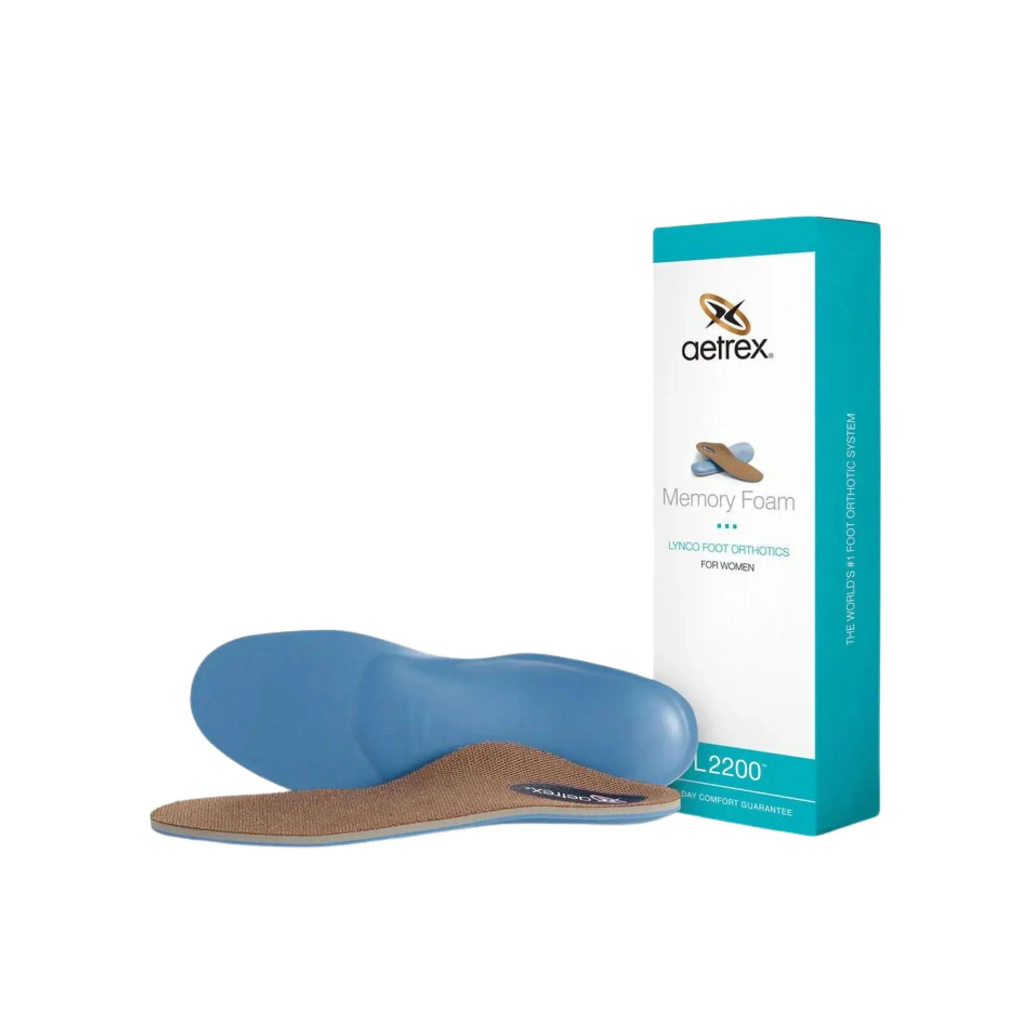 Aetrex Women's Memory Foam Orthotics - Blue - Image 6