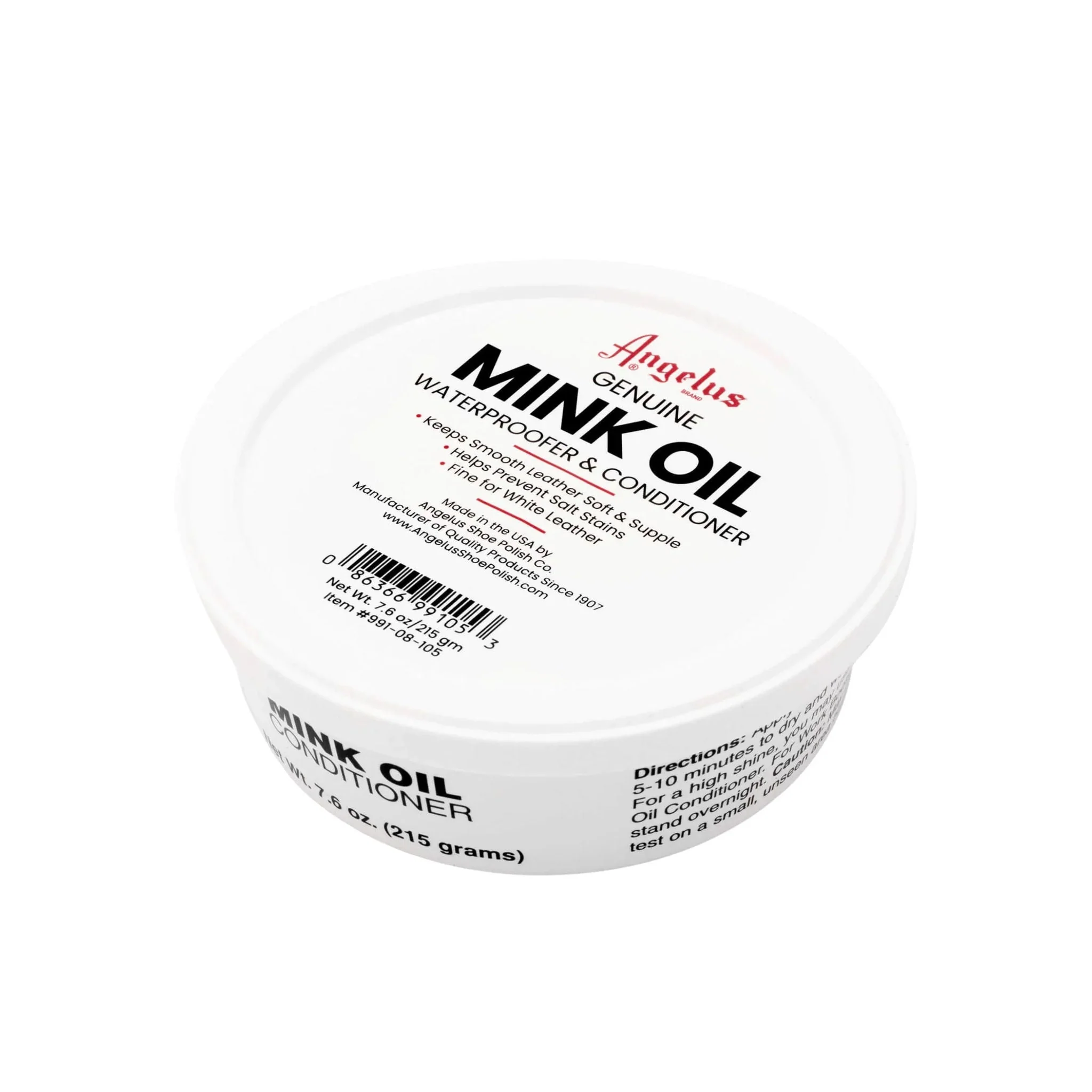 Angelus Mink Oil Paste 7.5oz - Image 2