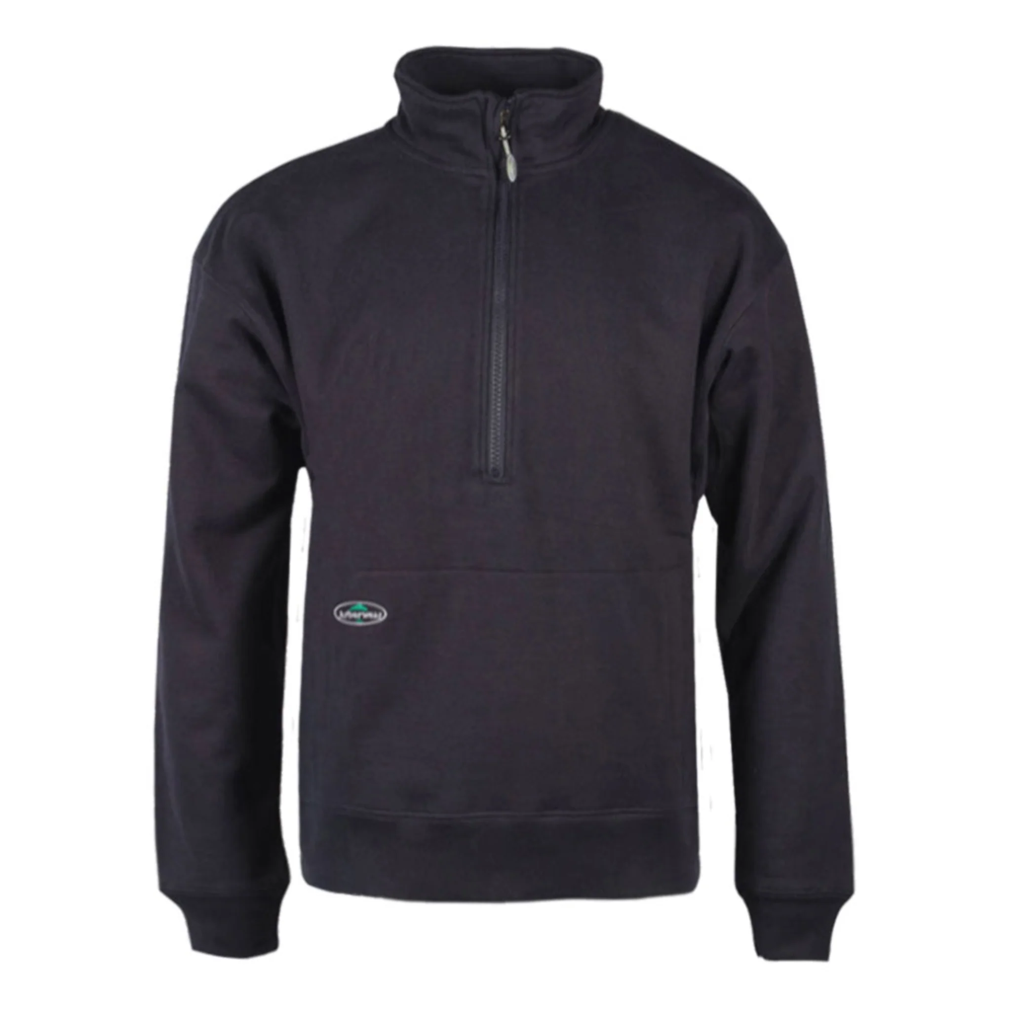 Arborwear Men's Cotton Double Thick Half Zip Sweatshirt - Navy