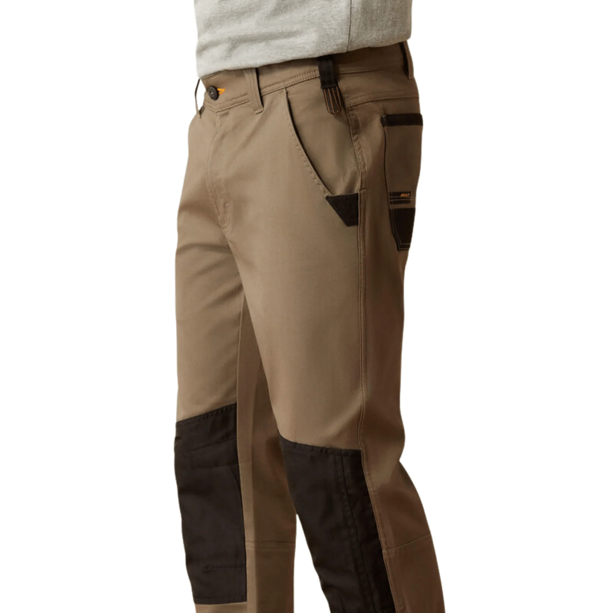Ariat Men's M5 Straight DuraStretch Cargo Pant - Fox Hunter - Image 3