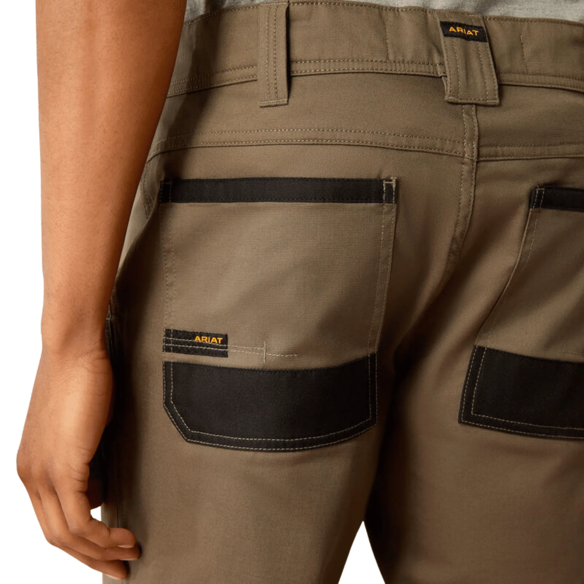 Ariat Men's M5 Straight DuraStretch Cargo Pant - Fox Hunter - Image 7
