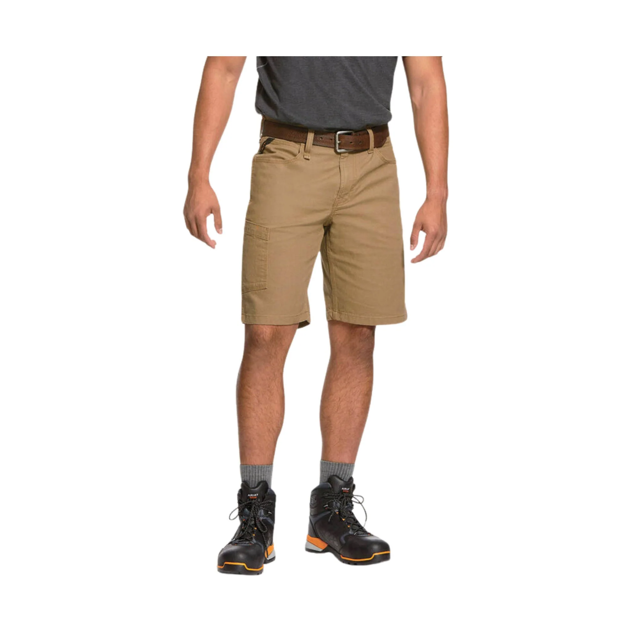 Ariat Men's Made Tough DuraStretch 10 Inch Short - Field Khaki