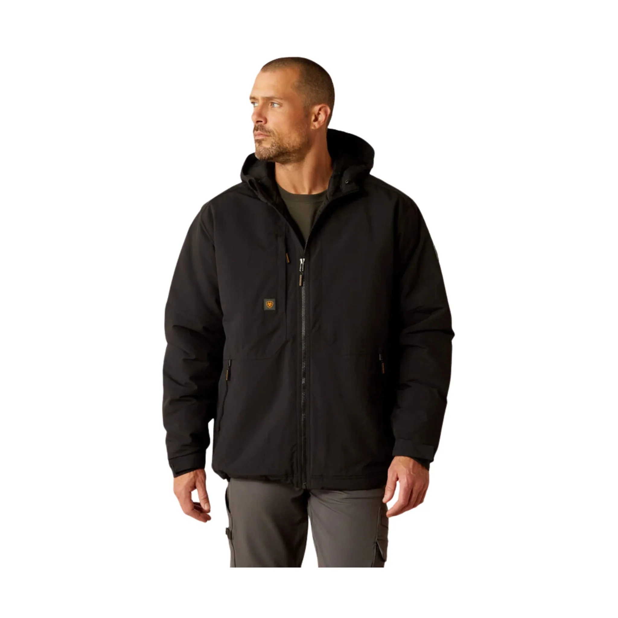 Ariat Men's Rebar Cordura Ripstop Insulated Jacket - Black