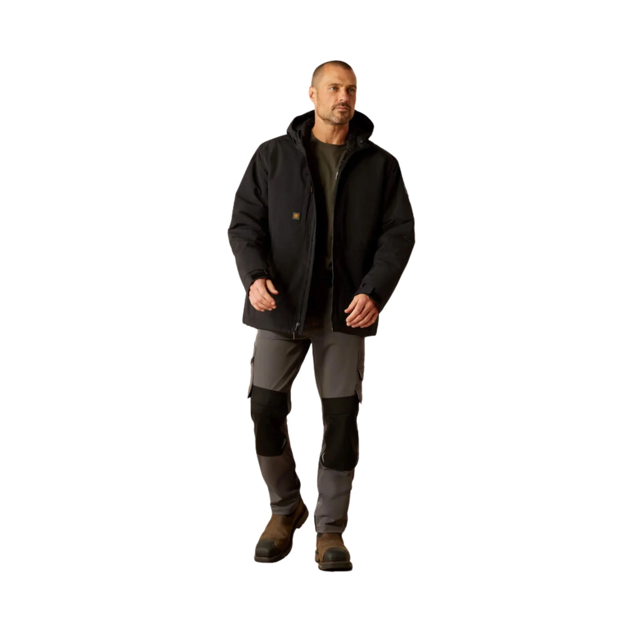 Ariat Men's Rebar Cordura Ripstop Insulated Jacket - Black - Image 2