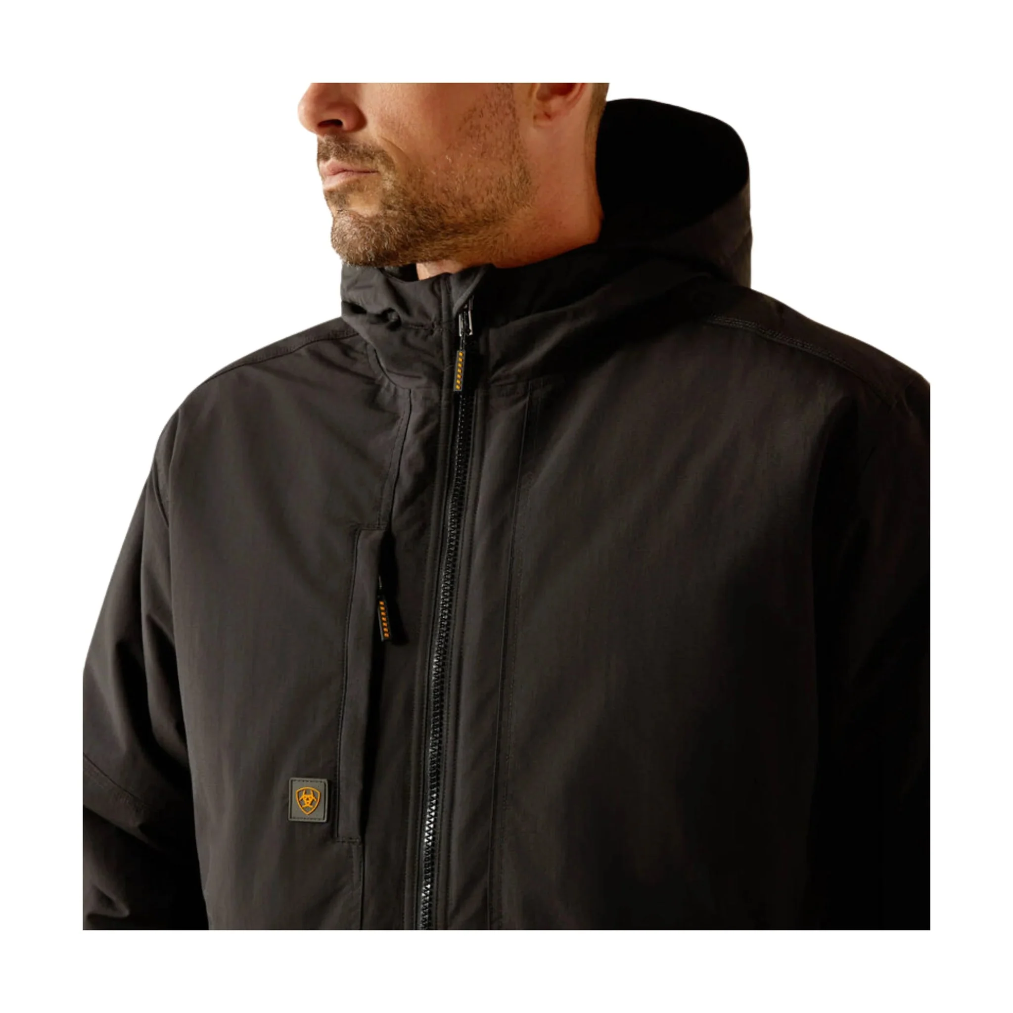 Ariat Men's Rebar Cordura Ripstop Insulated Jacket - Black - Image 4