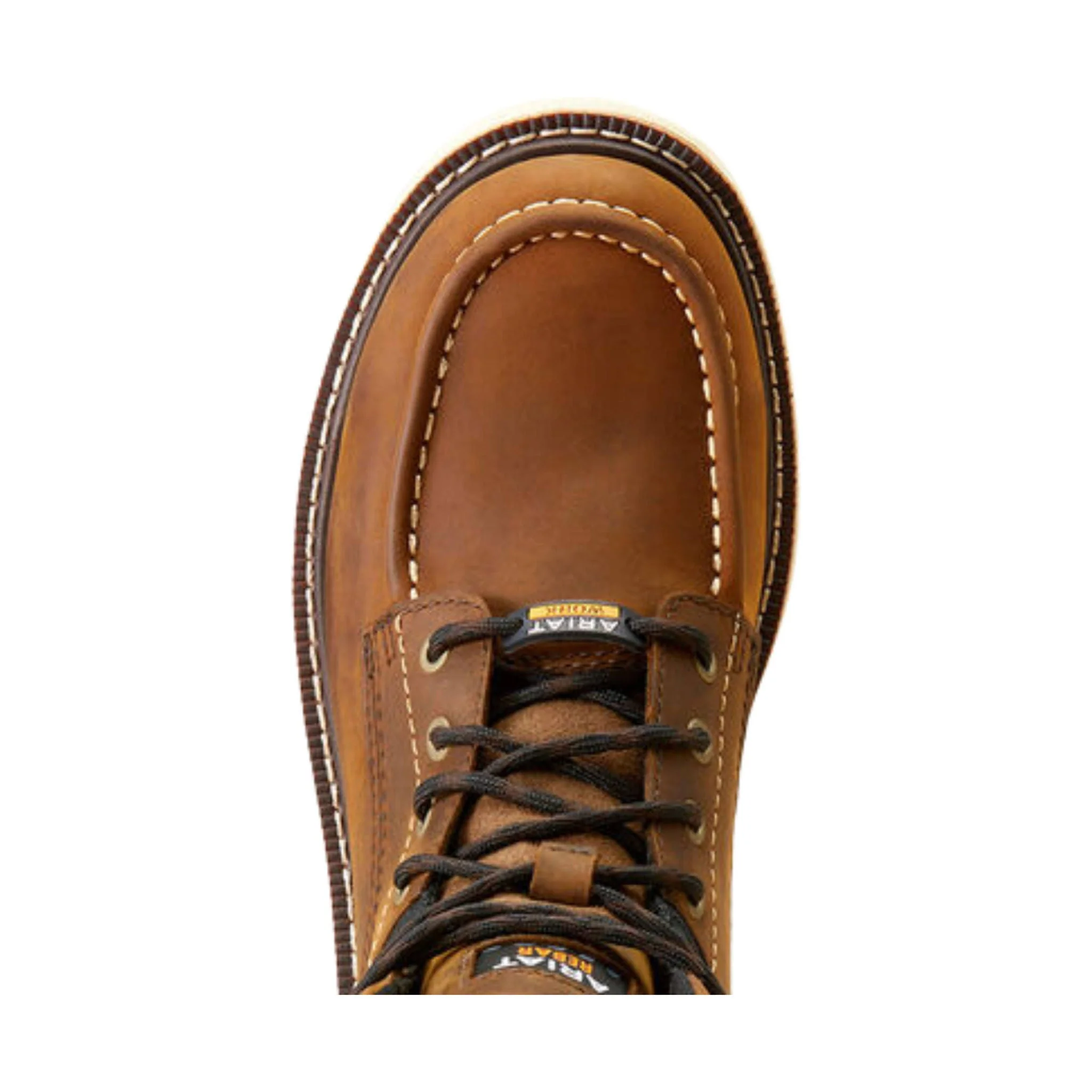 Ariat Men's Rebar Lift 6 Inch Waterproof Work Boots - Distressed Brown - Image 3