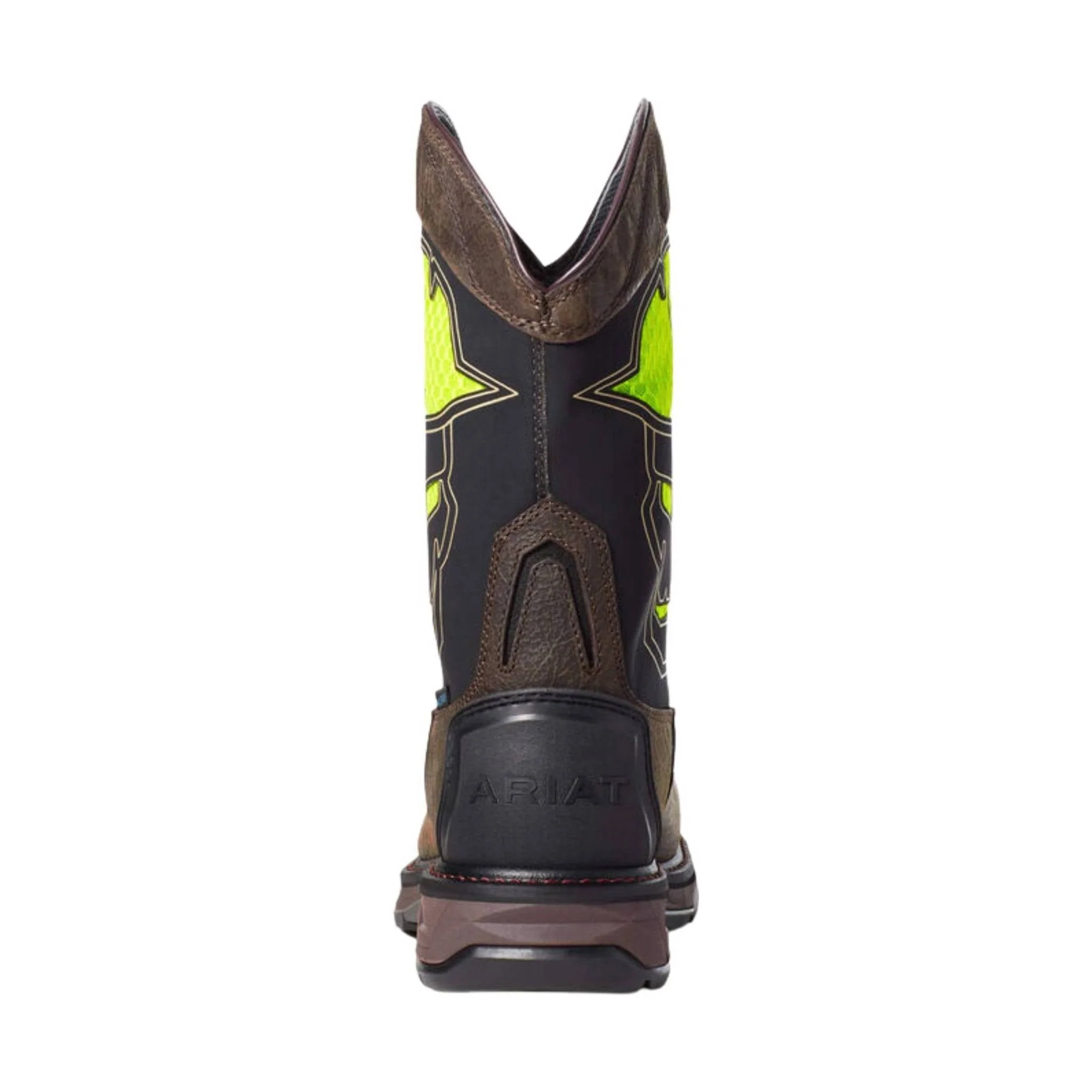Ariat Men's WorkHog XT VentTEK Bold Waterproof Carbon Toe Work Boot - Iron Coffee - Image 4