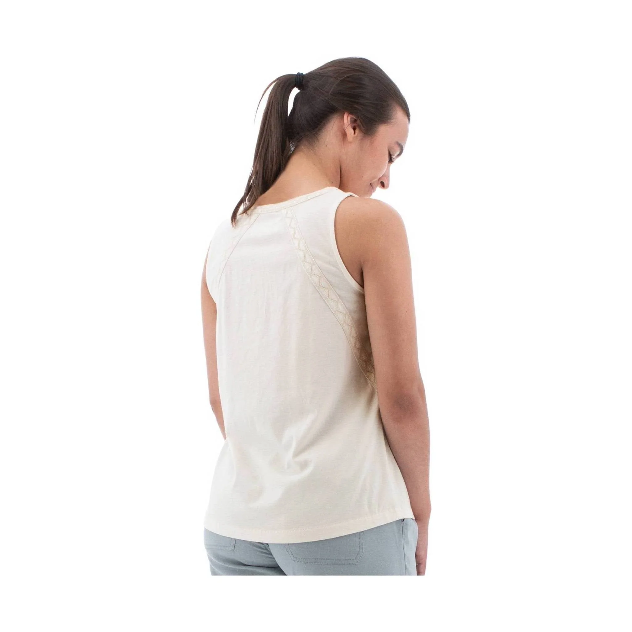 Aventura Women's Adele Tank Top - Vaporous Grey - Image 2