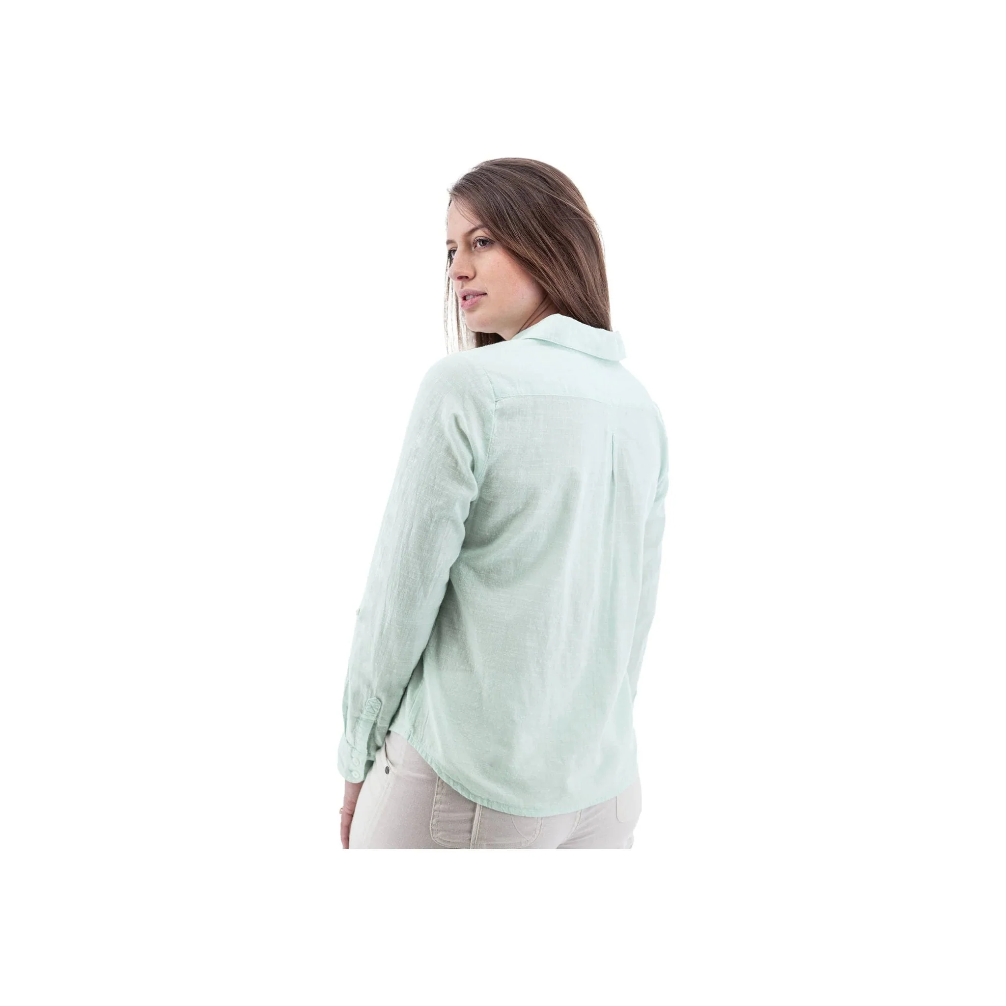 Aventura Women's Devon Popover Top - Fair Aqua - Image 2