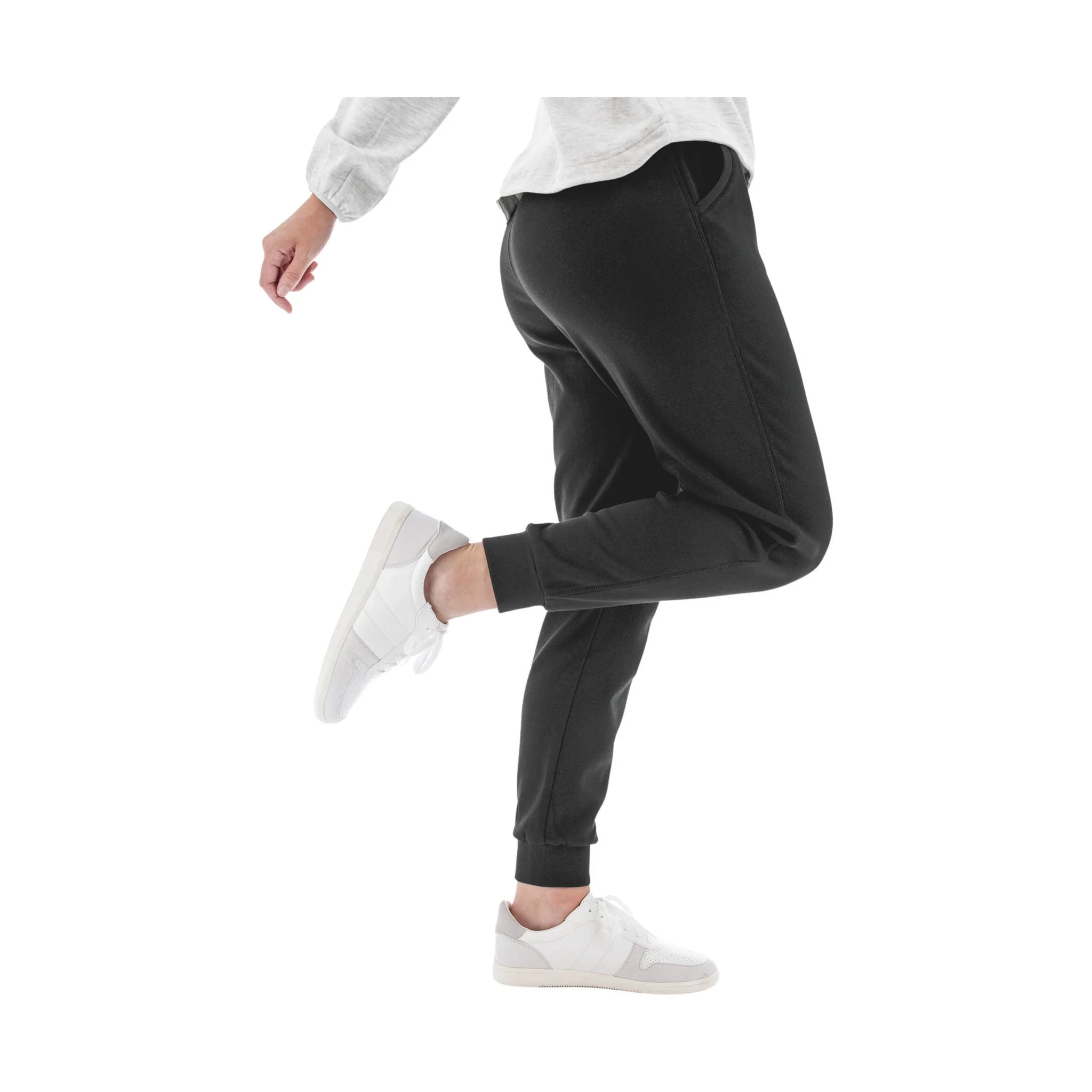 Aventura Women's Dog Walker Fleece Jogger - Black - Image 2