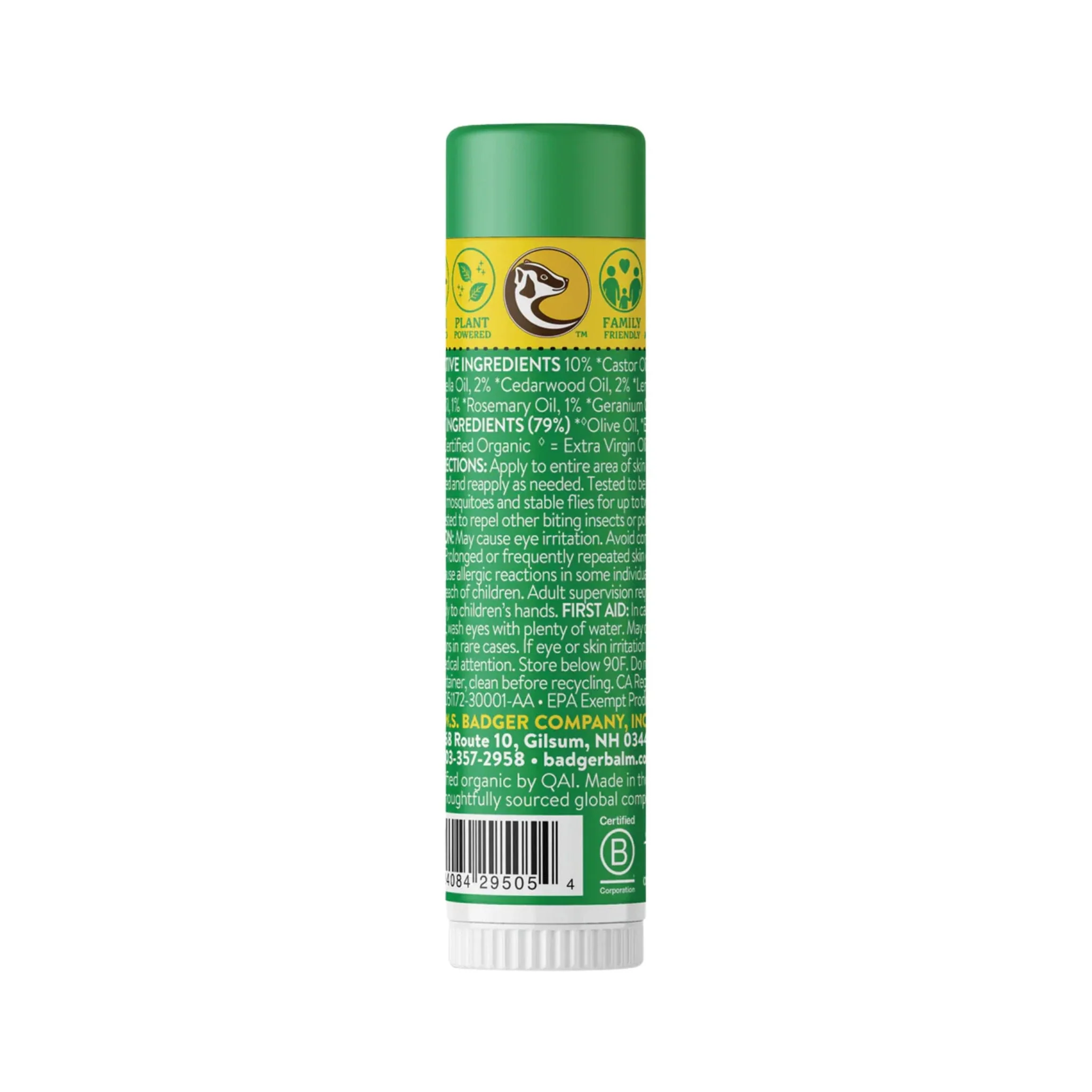 Badger Anti-Bug Repellent Balm Stick - Image 3