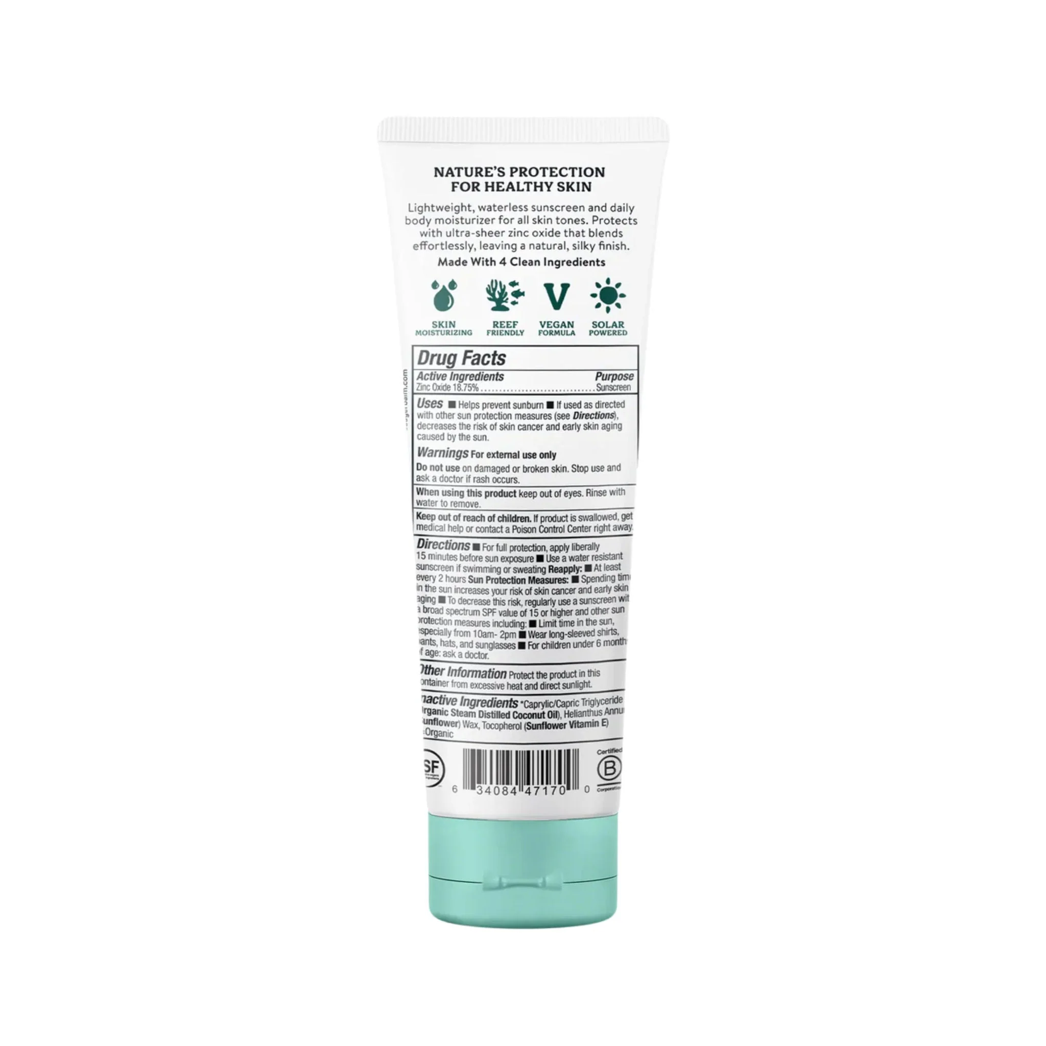 Badger Mineral Sunscreen 4oz SPF 30 - Image 2