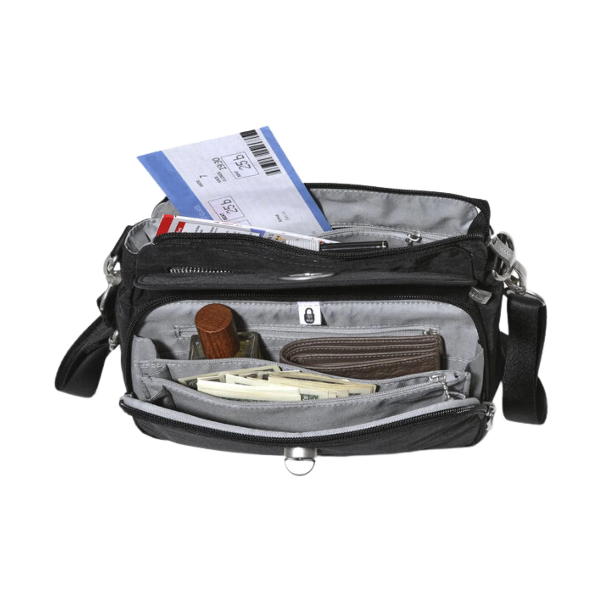 Baggallini Calais Crossbody Bag - Black - Image 5