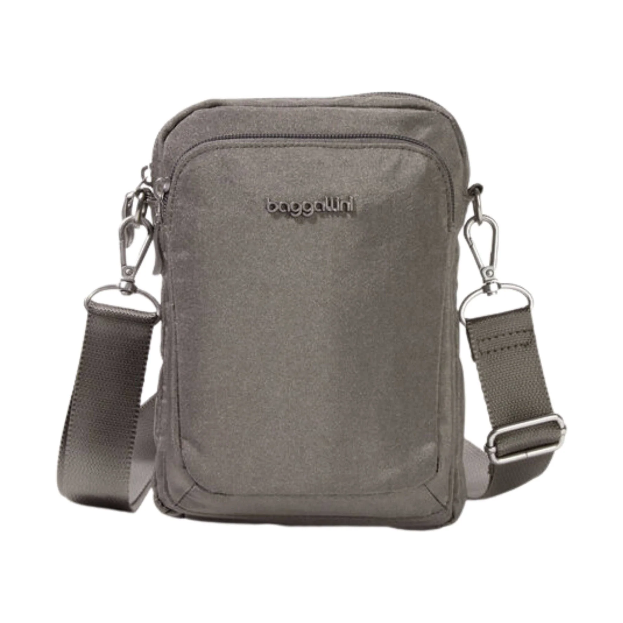 Baggallini Modern Everywhere Explorer Crossbody - Sterling Shimmer