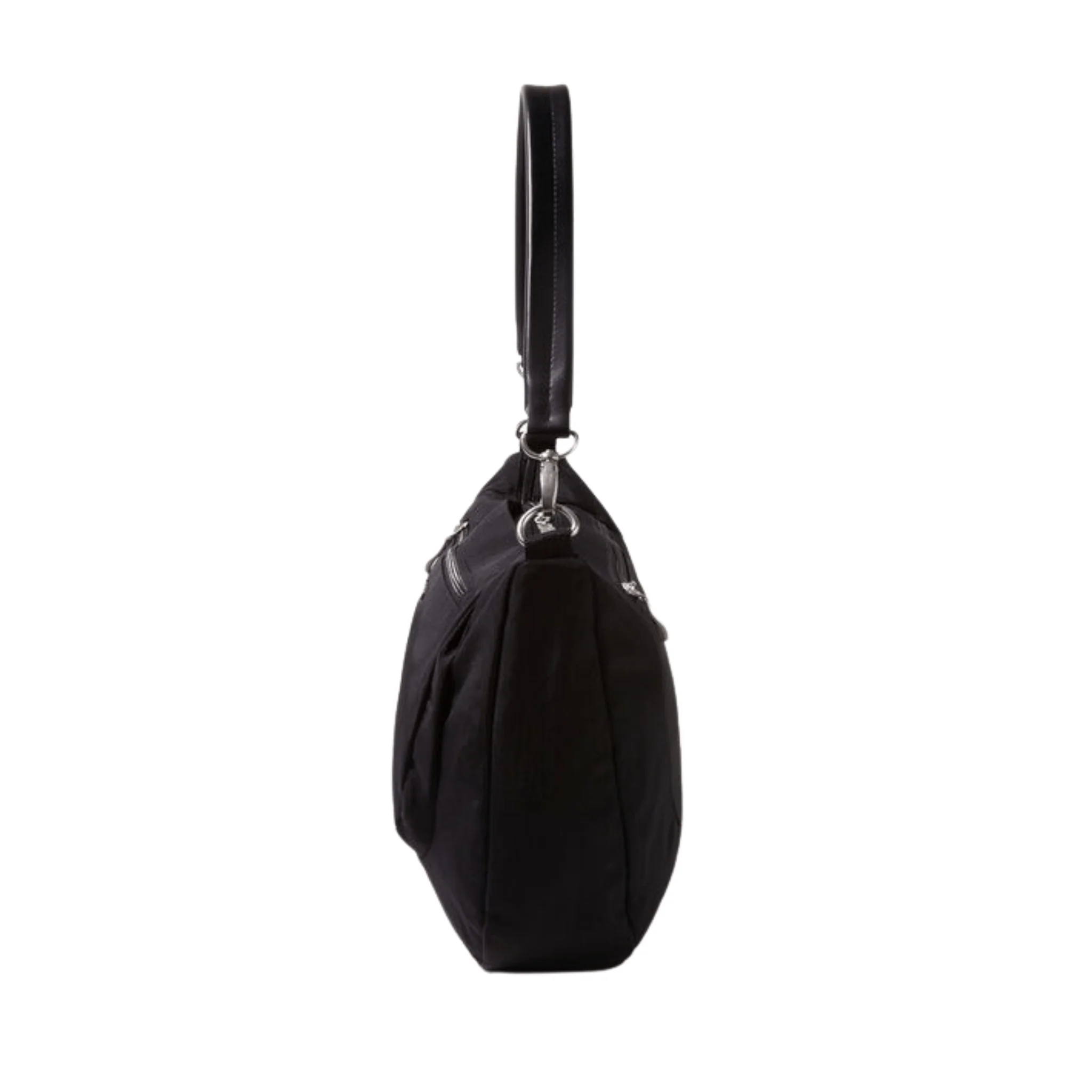 Baggallini Modern Everywhere Half Moon Messenger - Black - Image 3