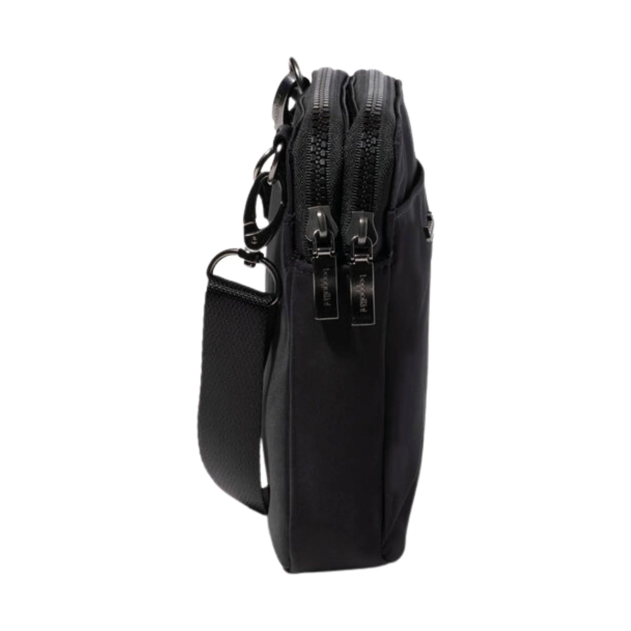 Baggallini Modern Take Two RFID Crossbody - Black Twill - Image 3