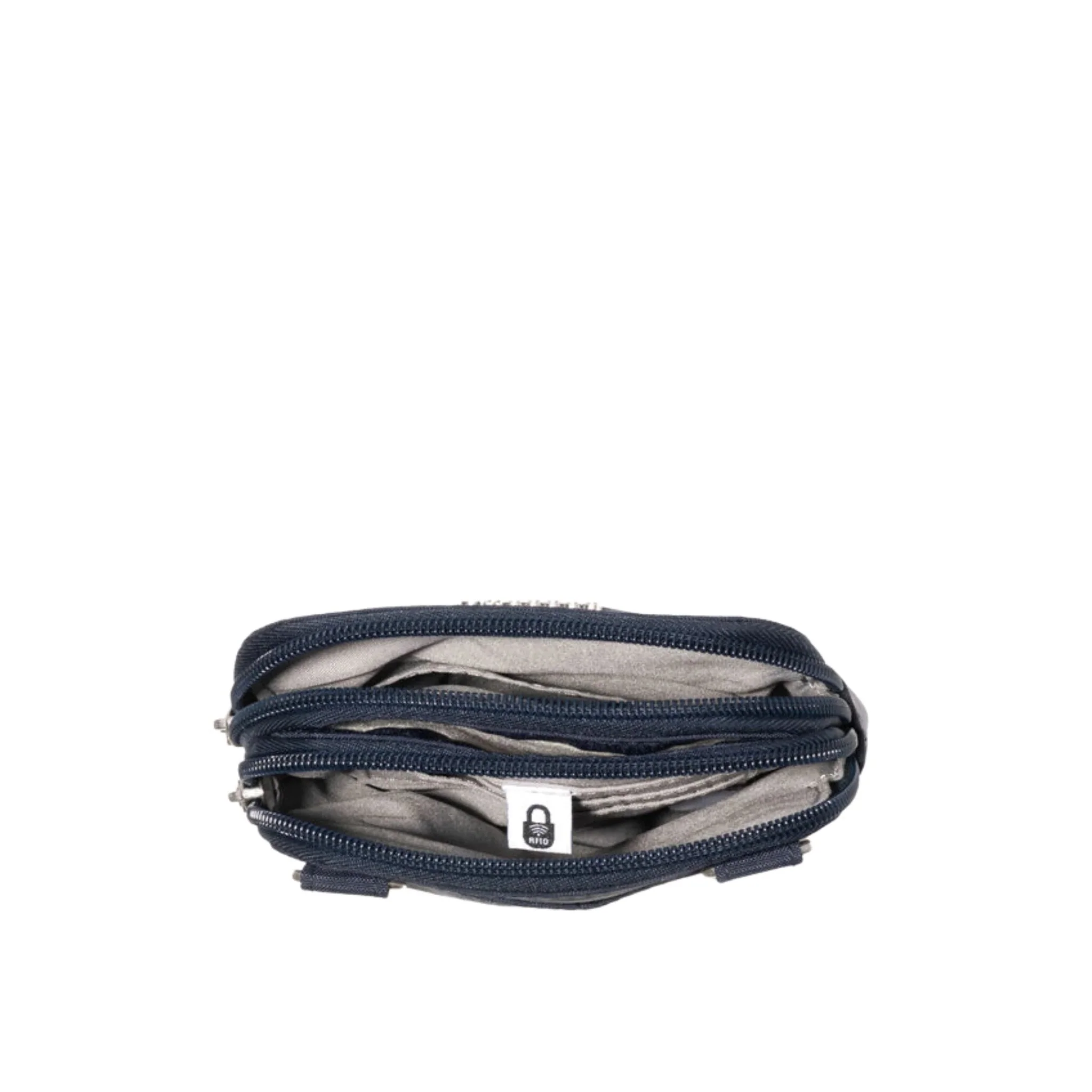 Baggallini Modern Take Two RFID Crossbody - French Navy - Image 5