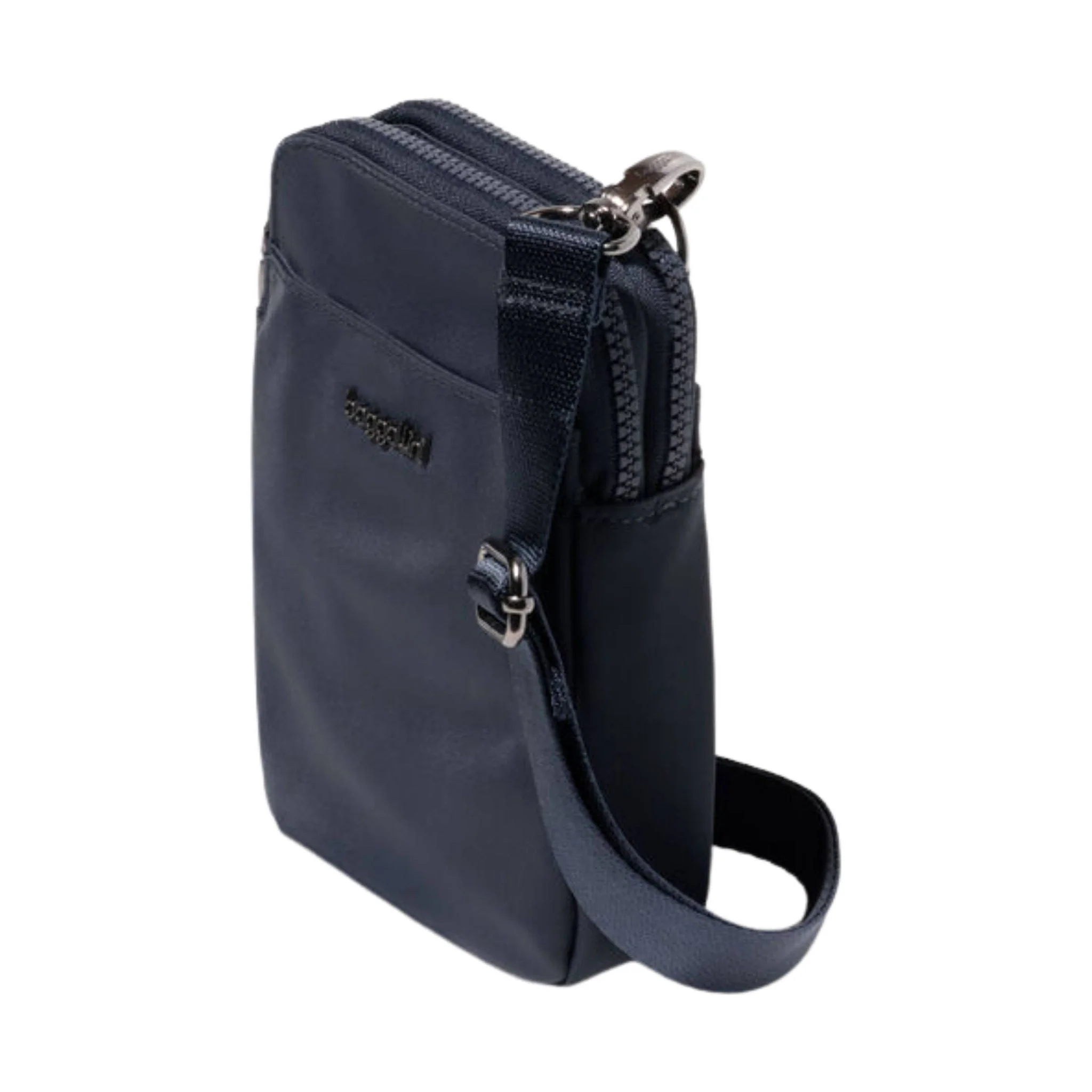 Baggallini Modern Take Two RFID Crossbody - French Navy Twill - Image 2