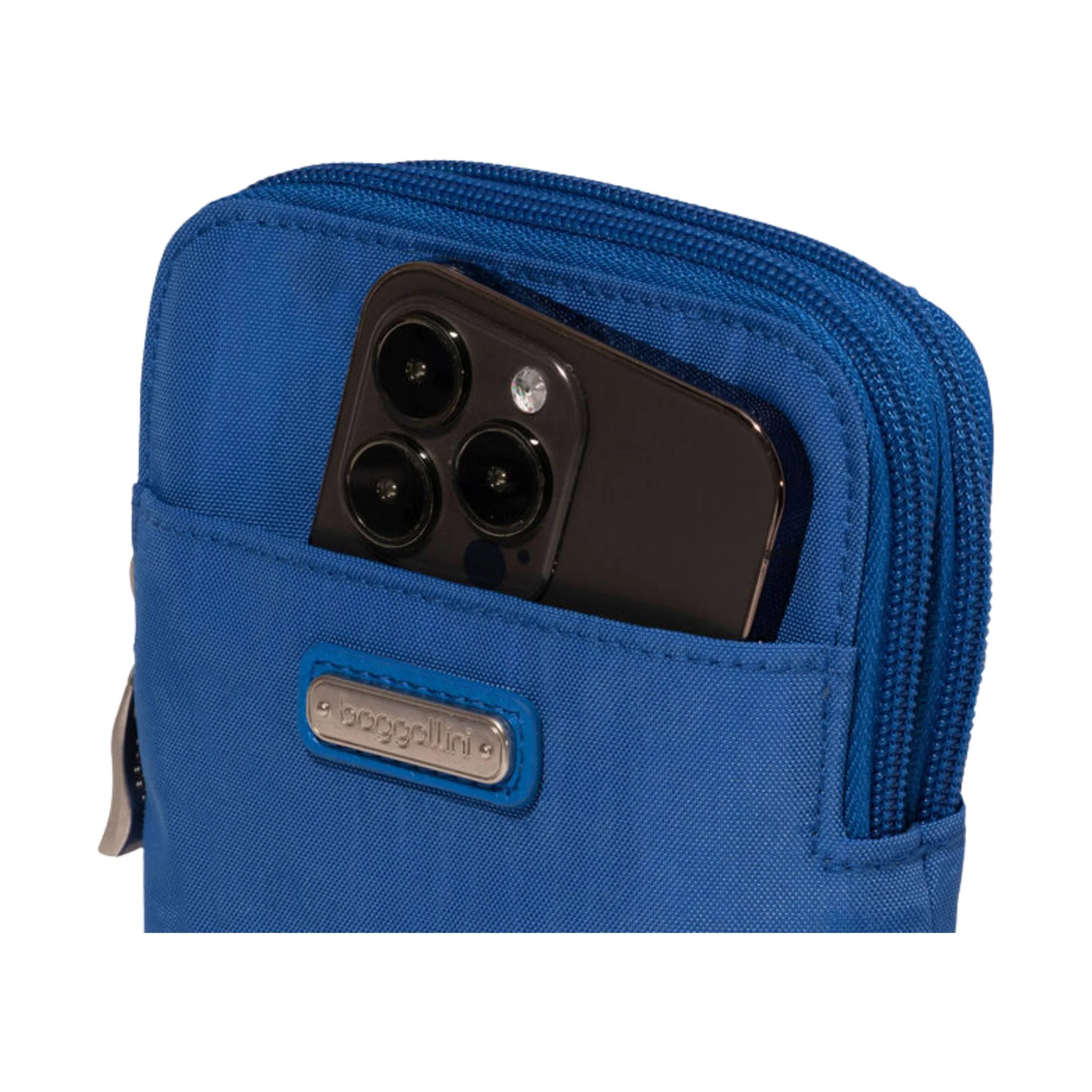 Baggallini Take Two RFID Bryant Crossbody - Lapis - Image 5