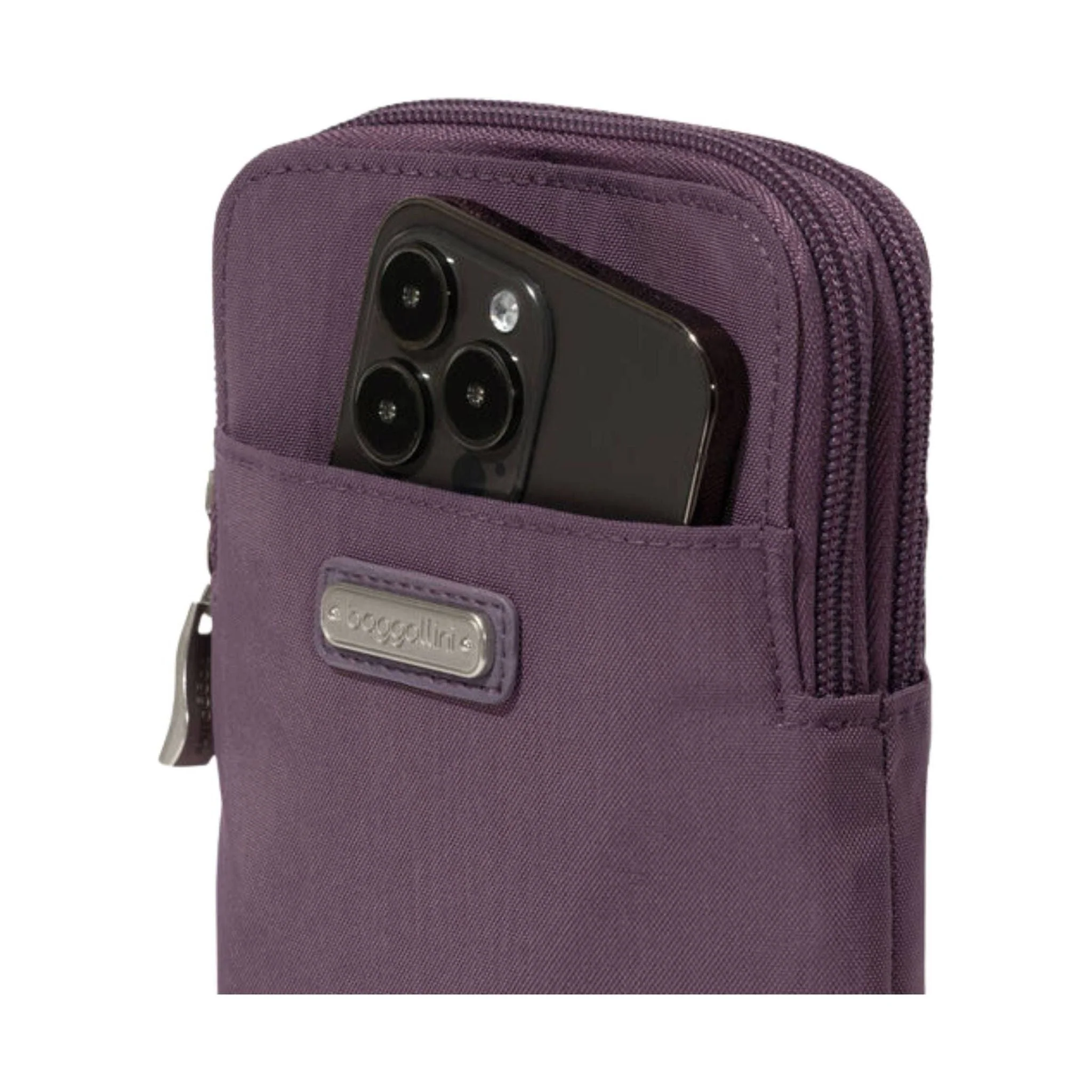 Baggallini Take Two RFID Bryant Crossbody - Misty Purple - Image 7