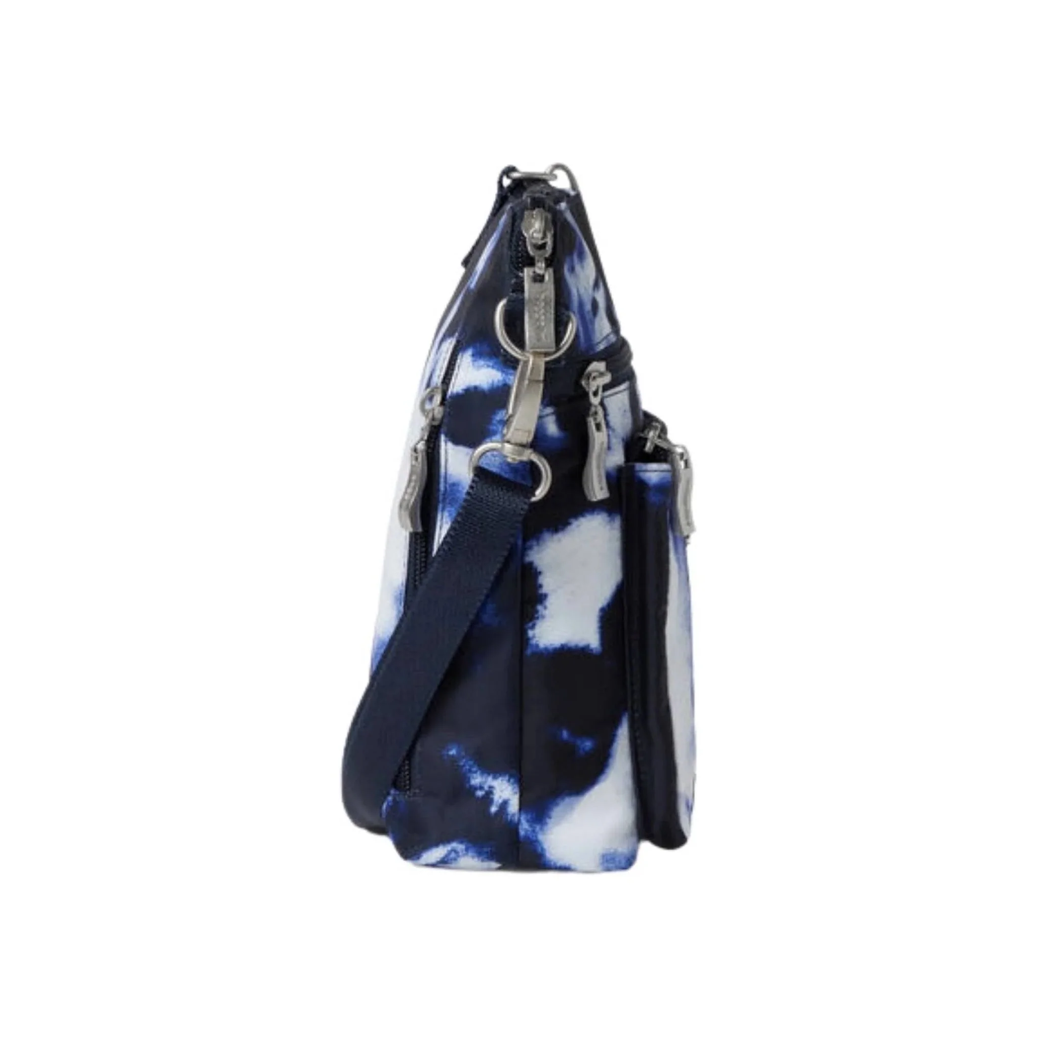 Baggallini Women's Modern Pocket CrossBody - Navy Ink Tie Dye - Image 3