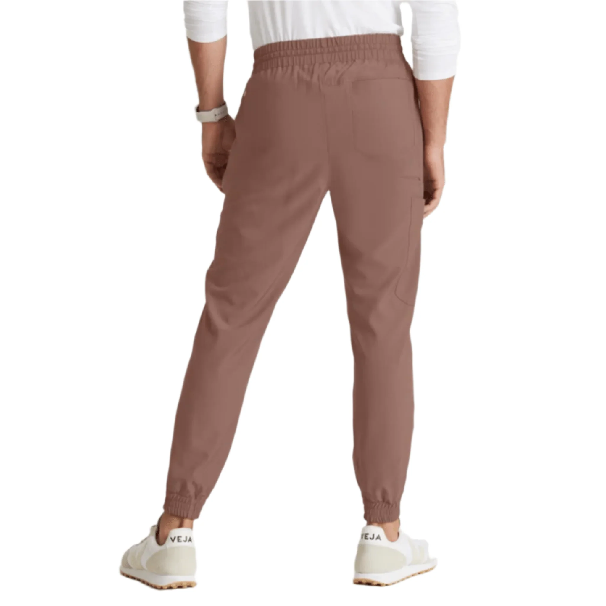 Barco Men's Voyager Jogger Scrub Pant - Driftwood - Image 3