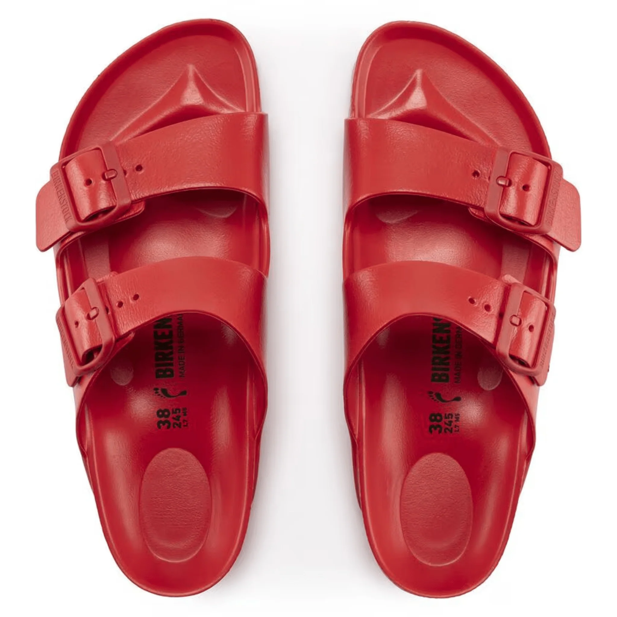 Birkenstock Arizona Essentials EVA Sandal - Active Red - Image 2