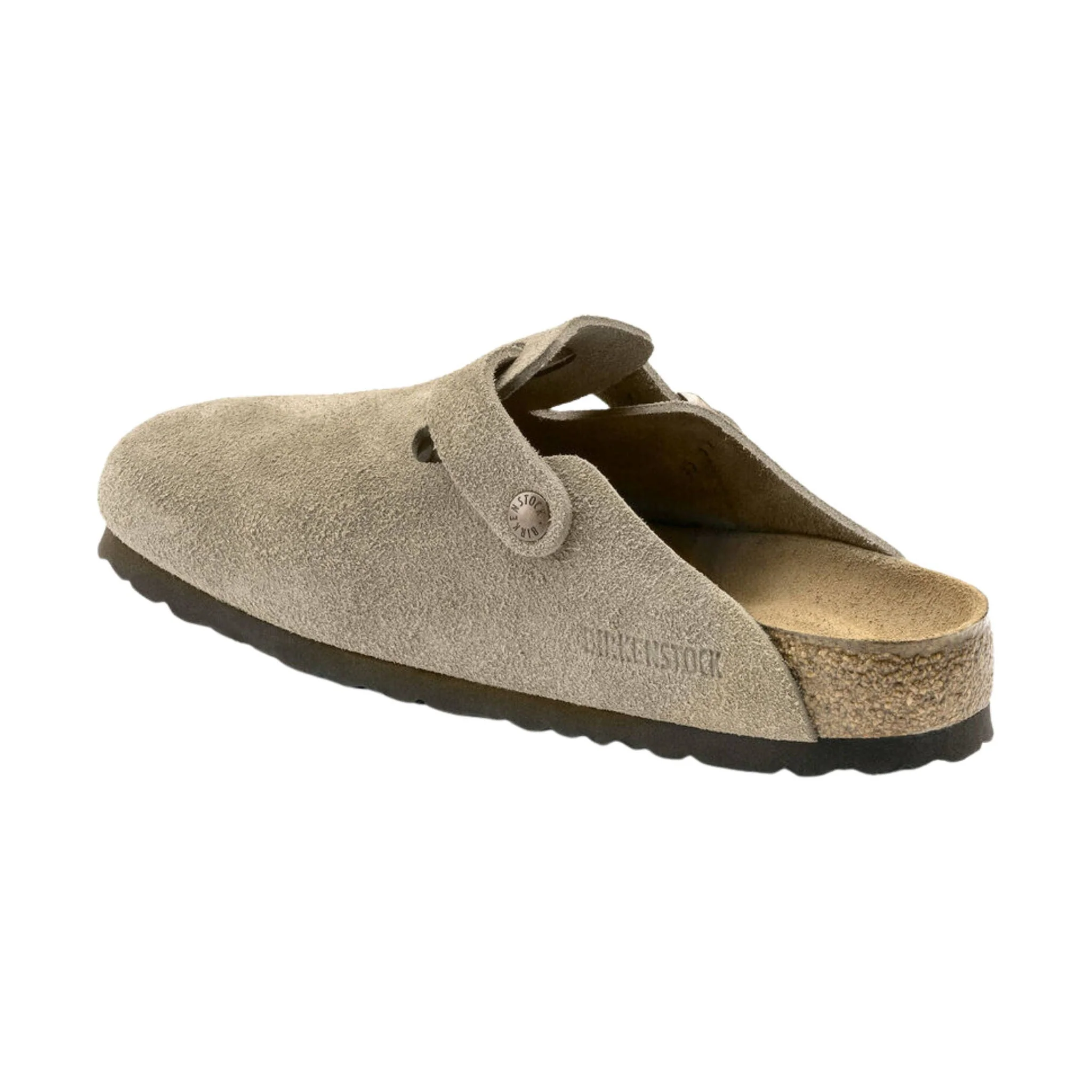 Birkenstock Boston Soft Footbed - Suede Taupe - Image 2