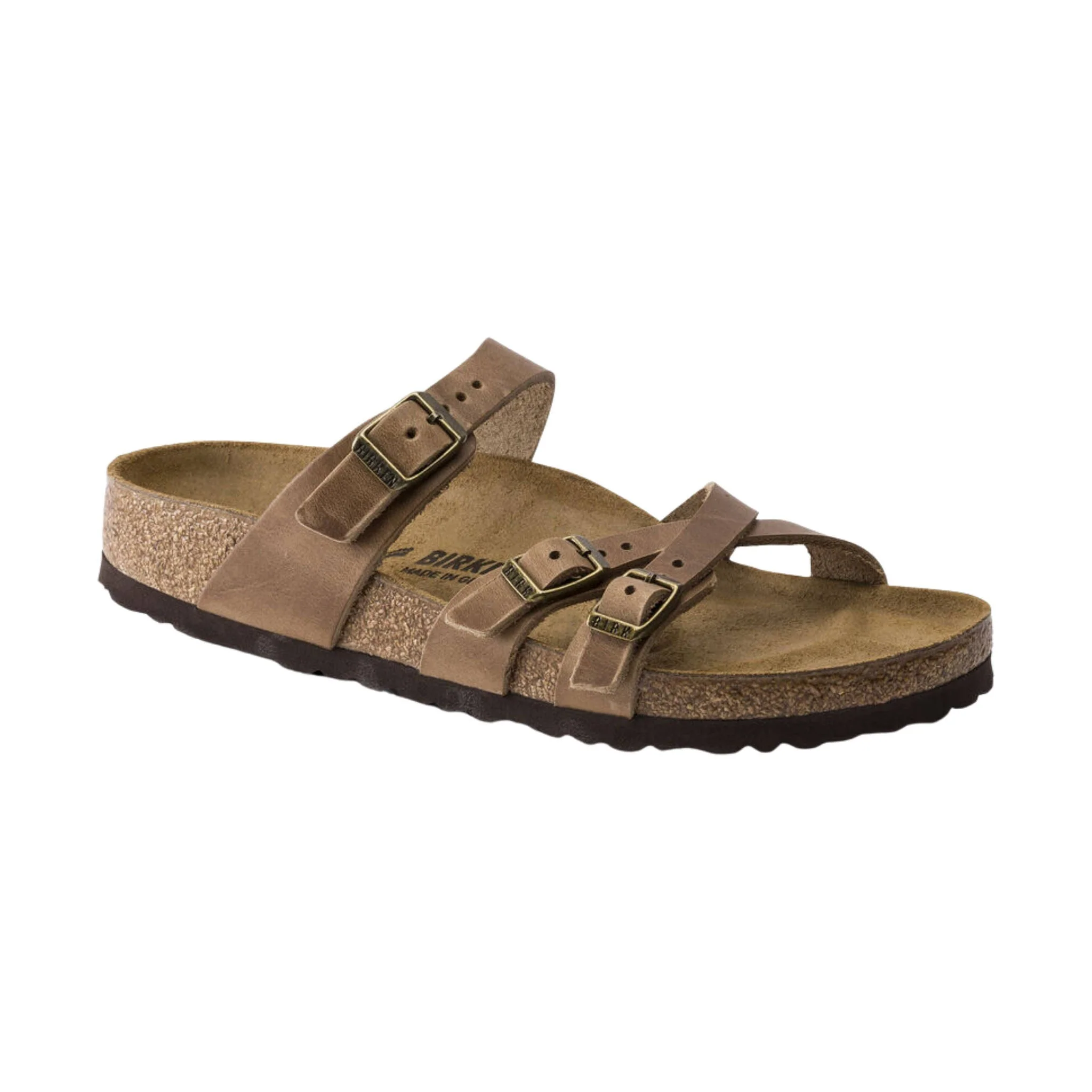 Birkenstock Franca Sandal - Oiled Leather Tobacco - Image 2