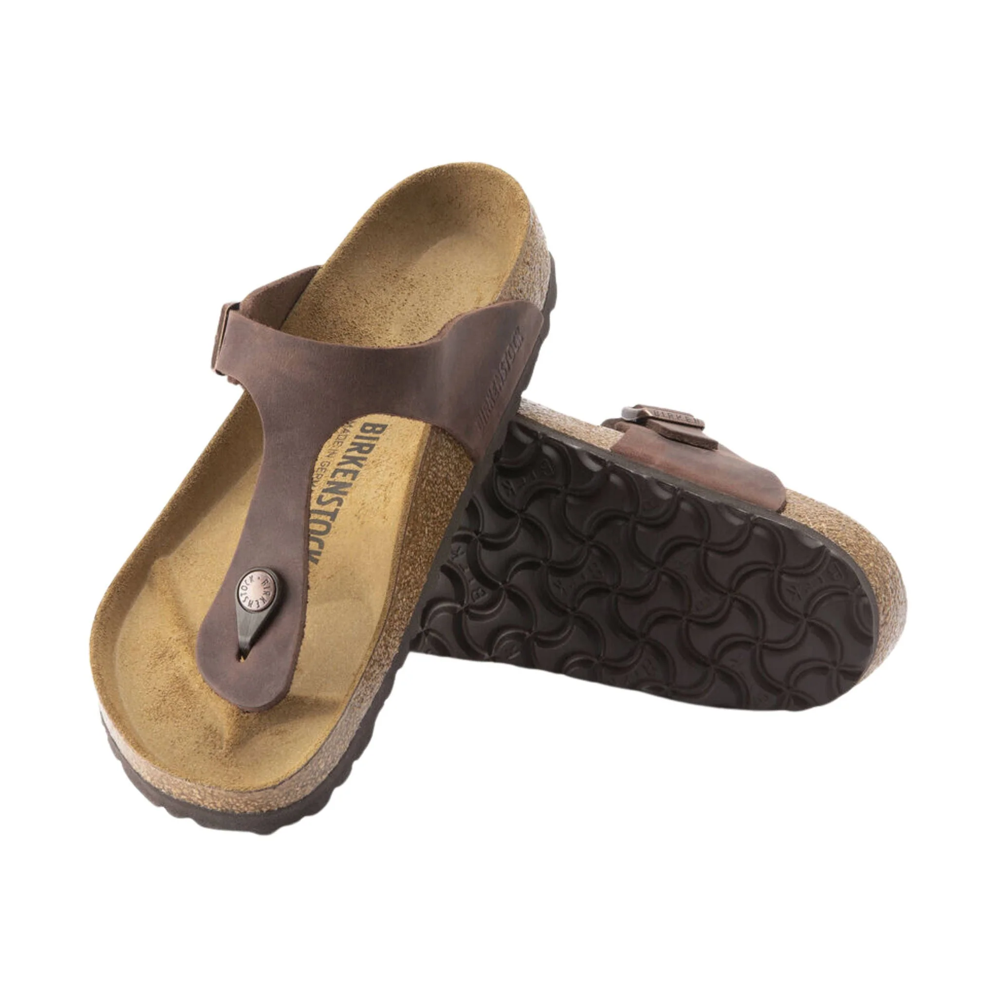 Birkenstock Gizeh Sandal - Oiled Leather Habana - Image 3
