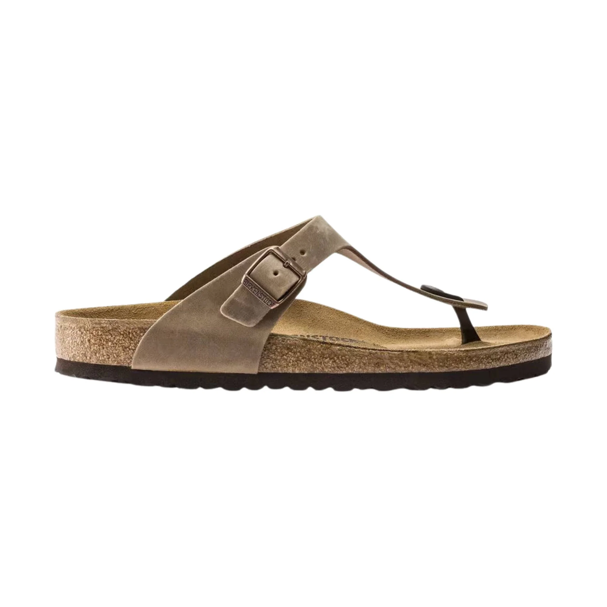 Birkenstock Gizeh Sandal - Oiled Leather Tobacco