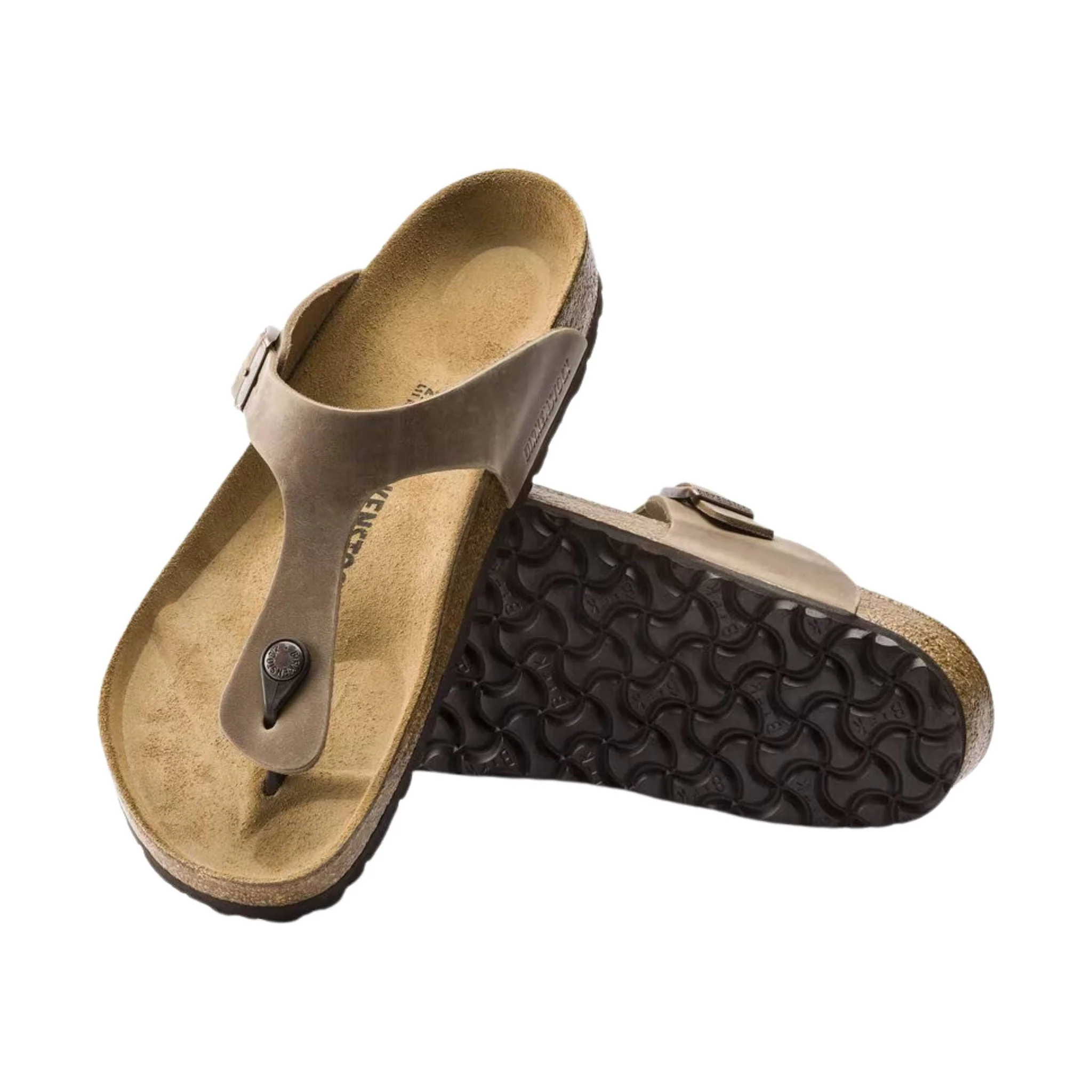 Birkenstock Gizeh Sandal - Oiled Leather Tobacco - Image 2
