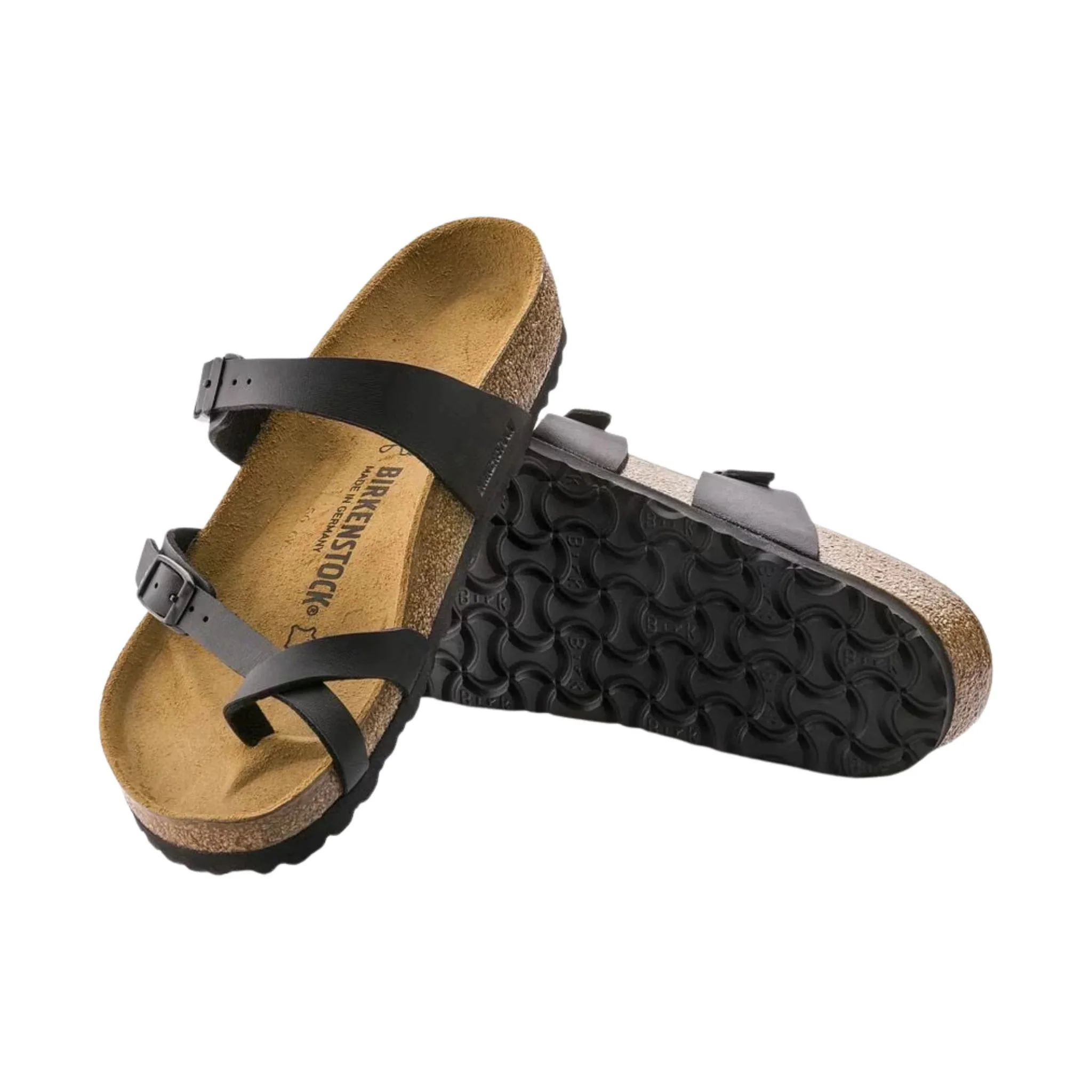 Birkenstock Mayari Sandal - Birko Flor Black - Image 3