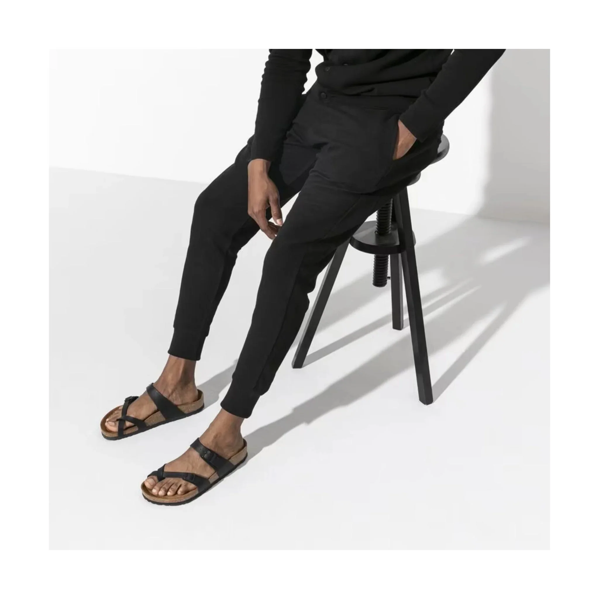 Birkenstock Mayari Sandal - Birko Flor Black - Image 4