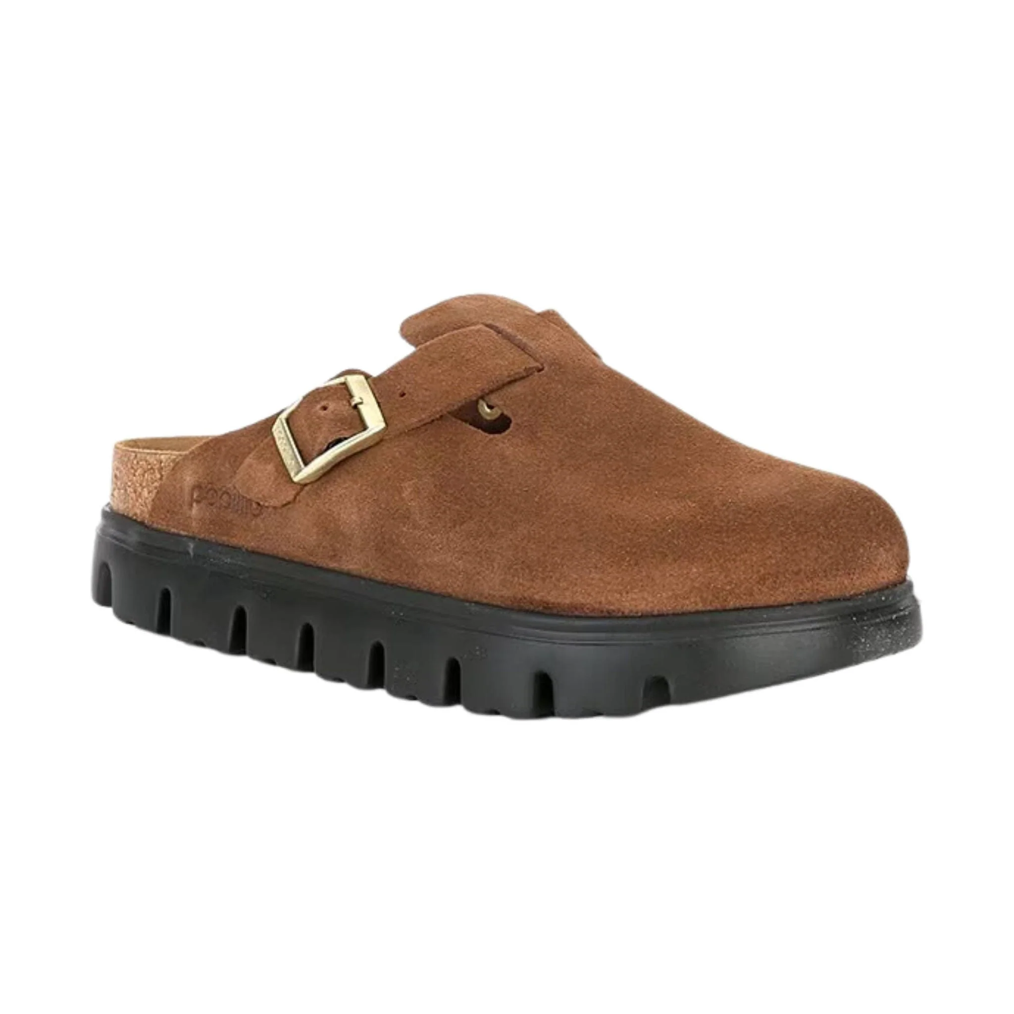 Birkenstock Papillio Boston Chunky Clog - Dark Tea Natural - Image 2