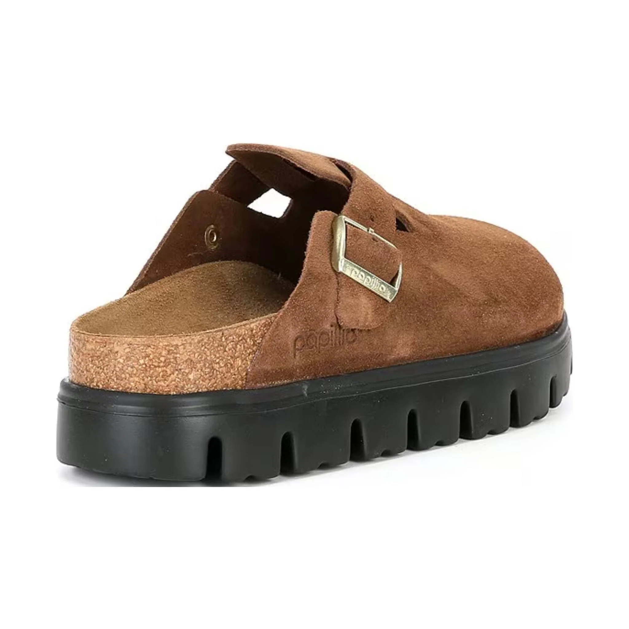 Birkenstock Papillio Boston Chunky Clog - Dark Tea Natural - Image 3