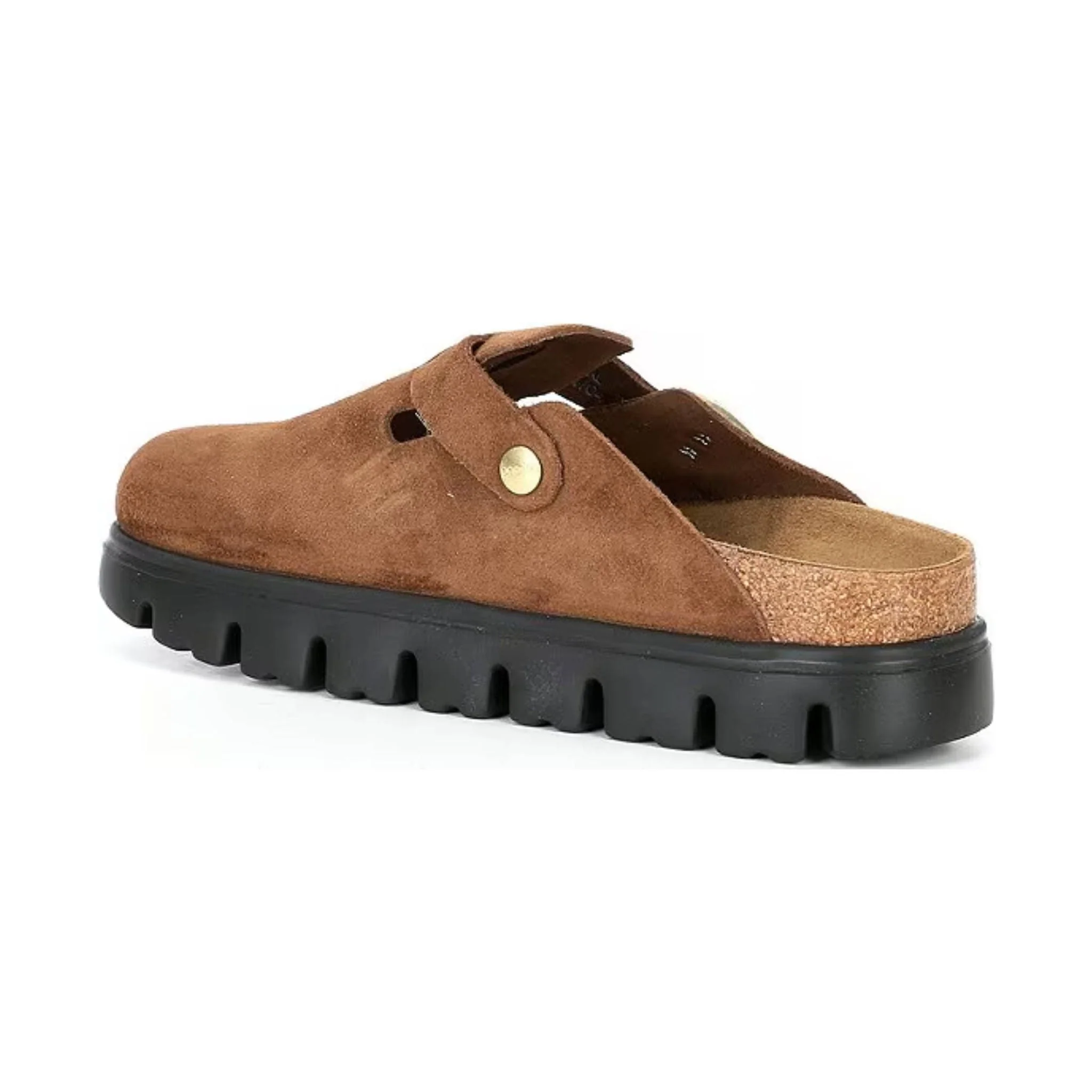 Birkenstock Papillio Boston Chunky Clog - Dark Tea Natural - Image 4