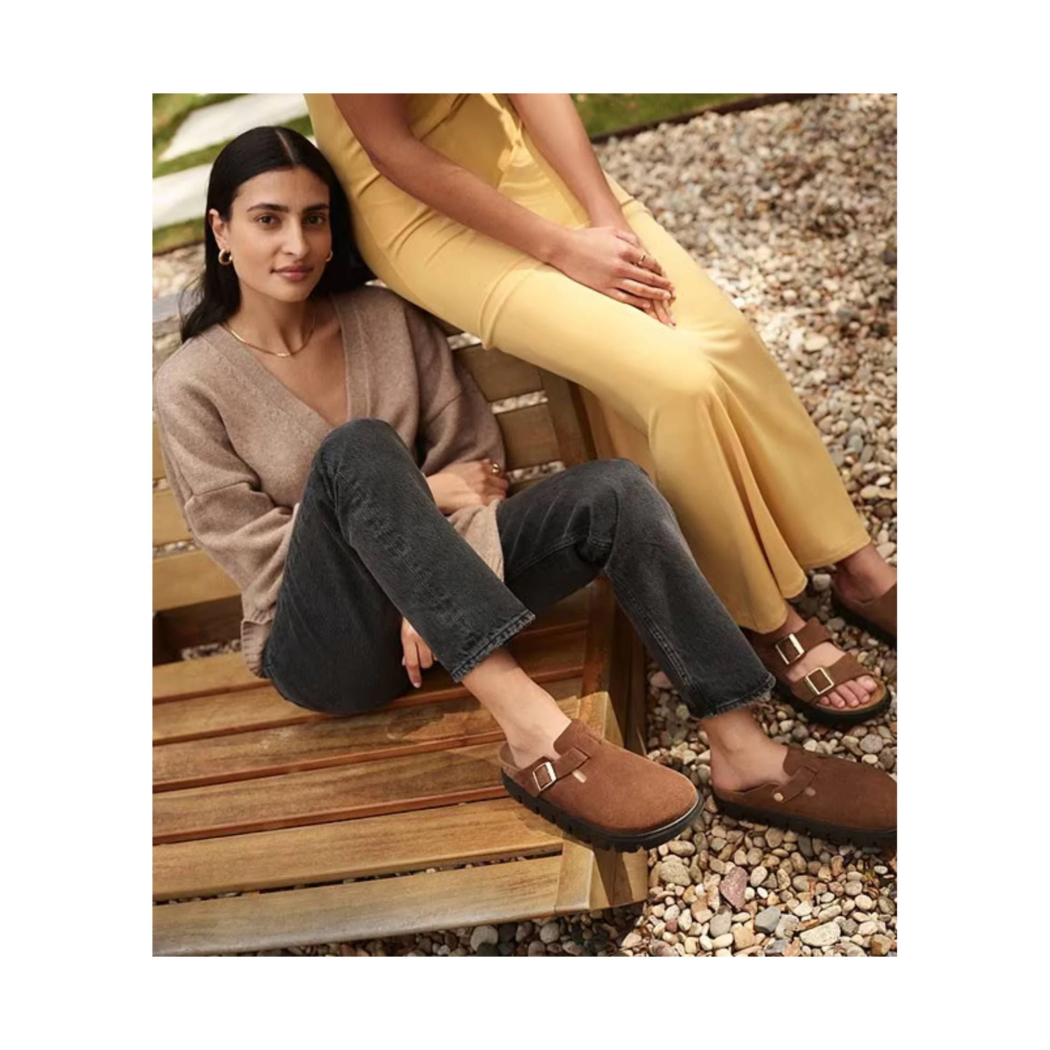 Birkenstock Papillio Boston Chunky Clog - Dark Tea Natural - Image 7