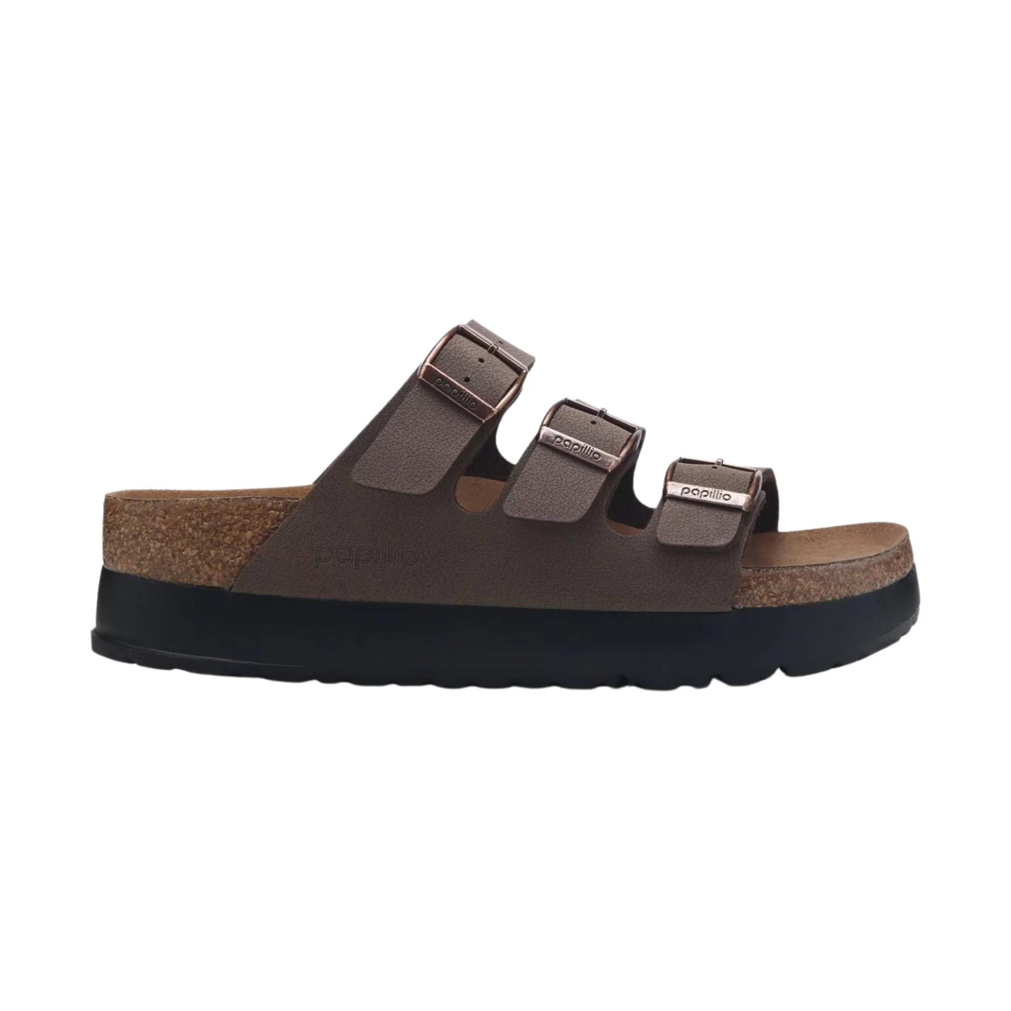 Birkenstock Papillio Florida III Platform Vegan Sandal - Mocca