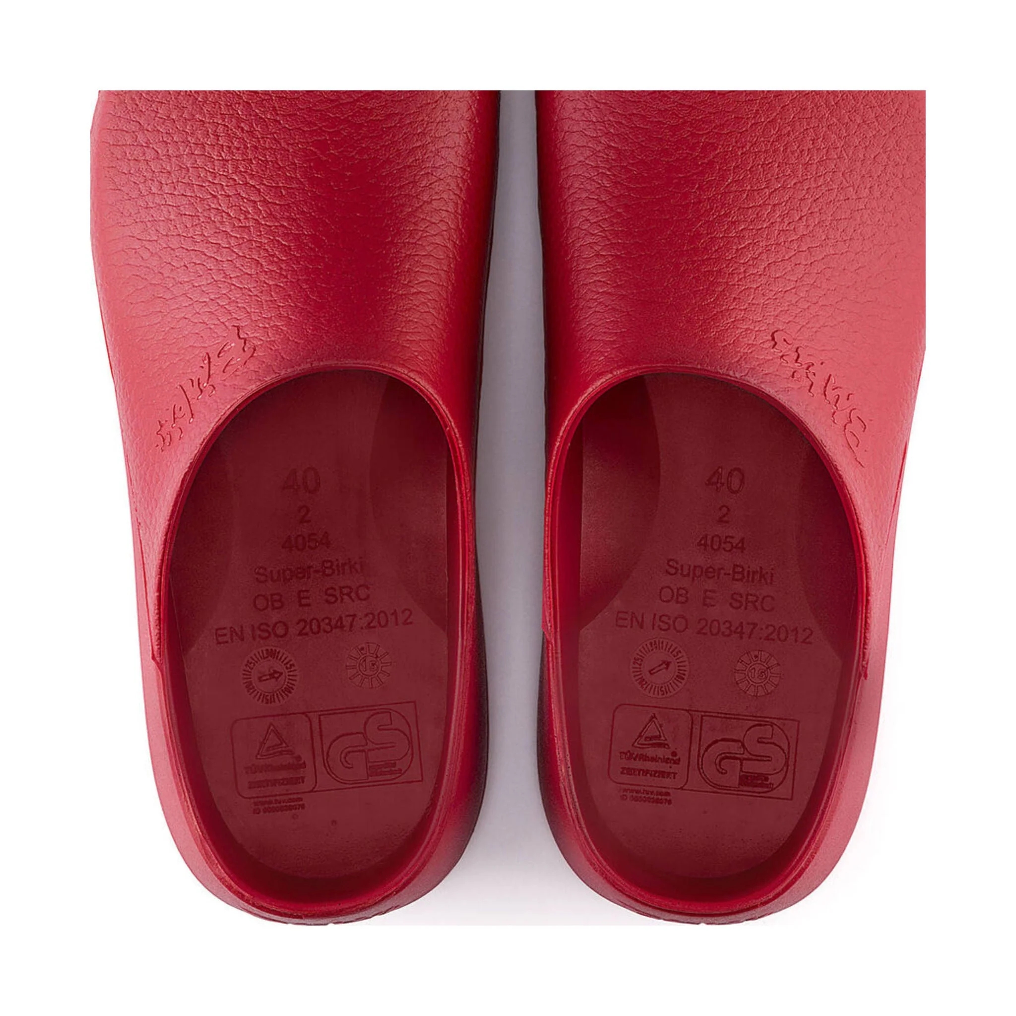 Birkenstock Super Birki Clog - Red - Image 3