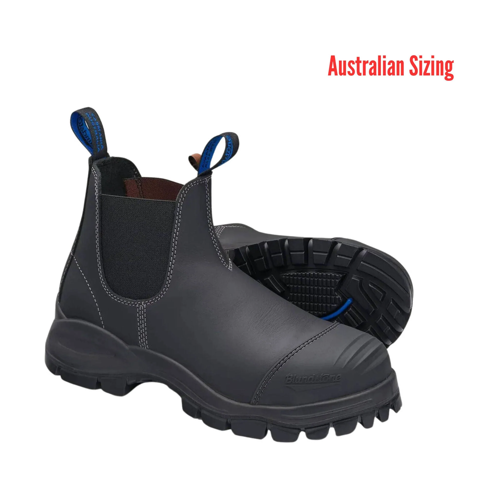 Blundstone Extreme Series Steel Toe Work Boots - Black - Image 2