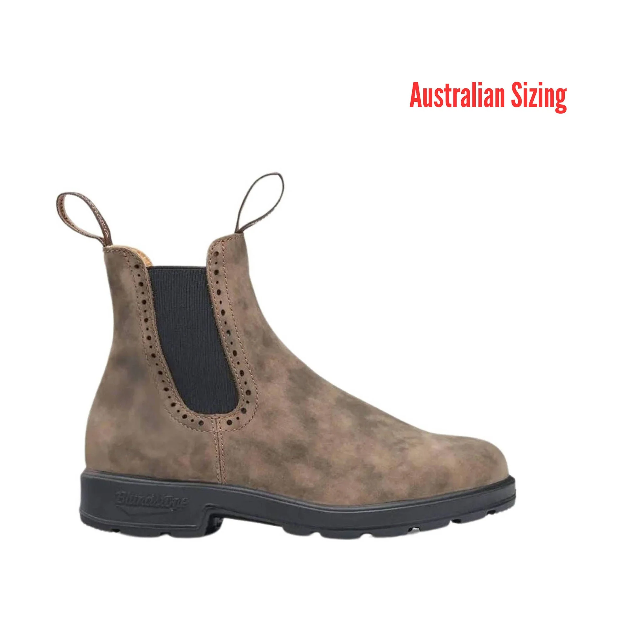 Blundstone Original Pull On High Top Boots - Rustic Brown - Image 2