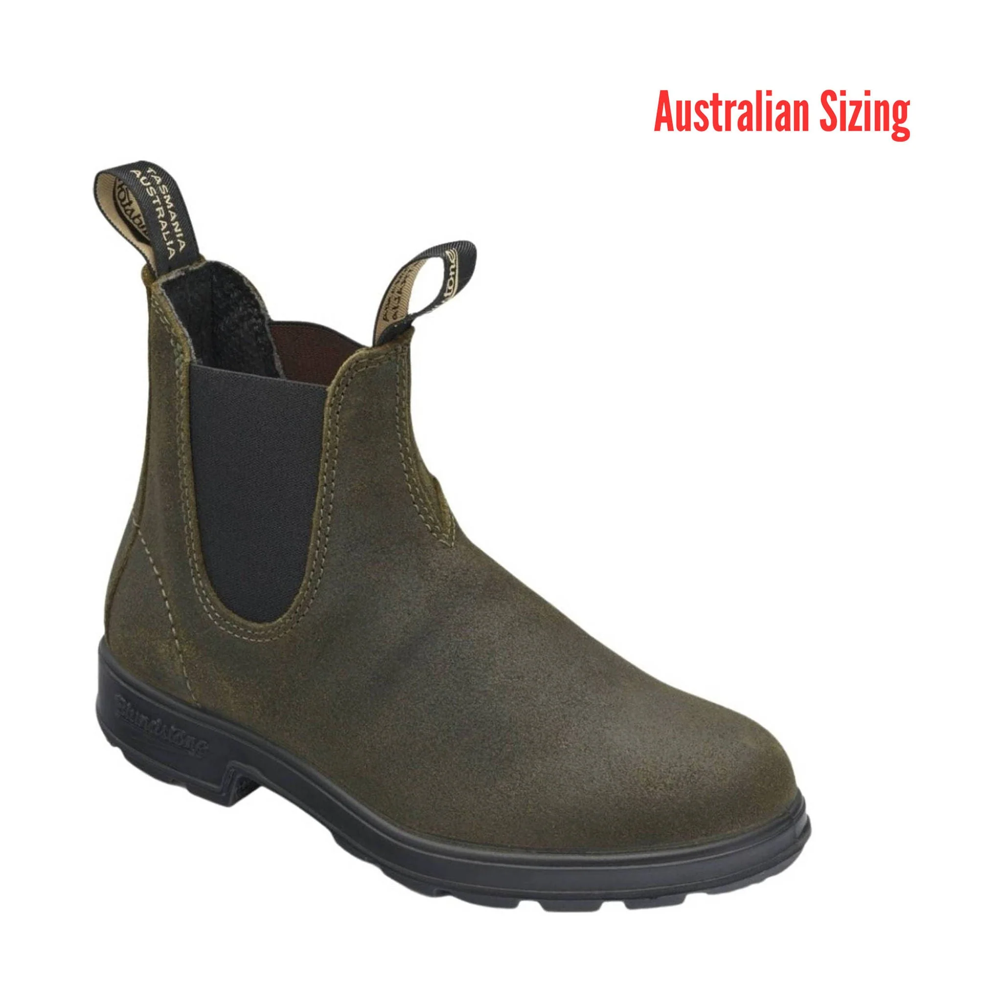 Blundstone Original Suede Boots - Dark Olive