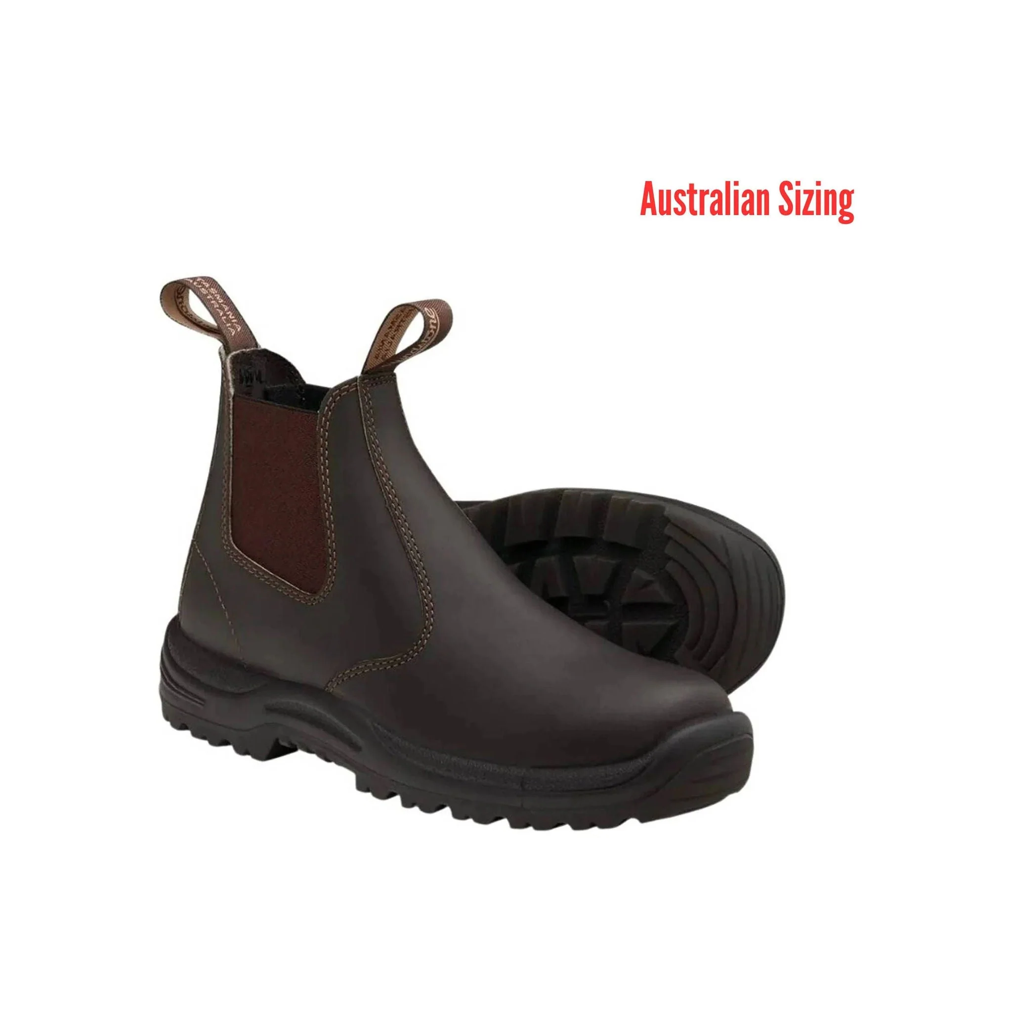 Blundstone Work Safety Boot Soft Toe - Stout Brown - Image 2