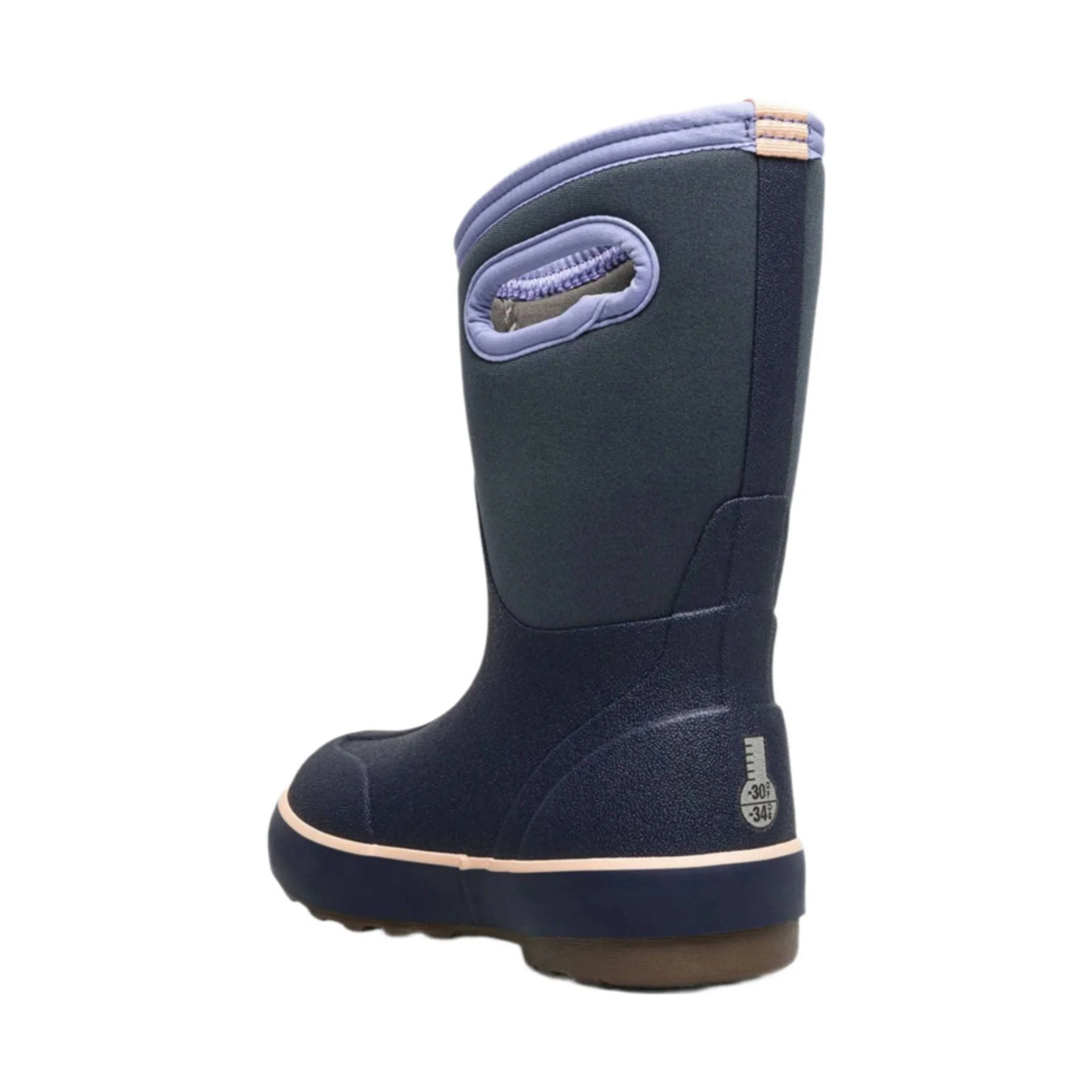 Bogs Kids' Classic II Solid Winter Boots - Indigo - Image 2