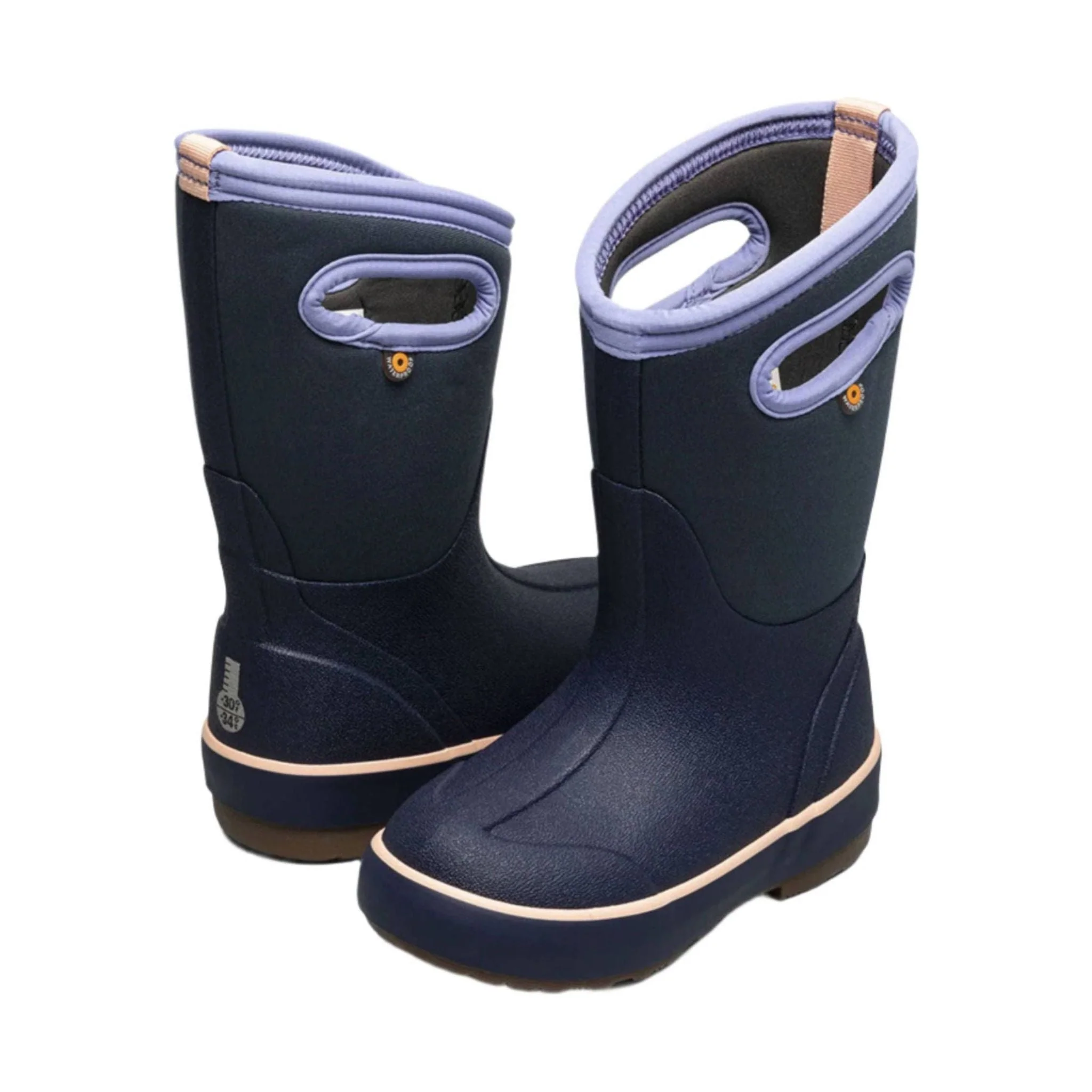 Bogs Kids' Classic II Solid Winter Boots - Indigo - Image 4