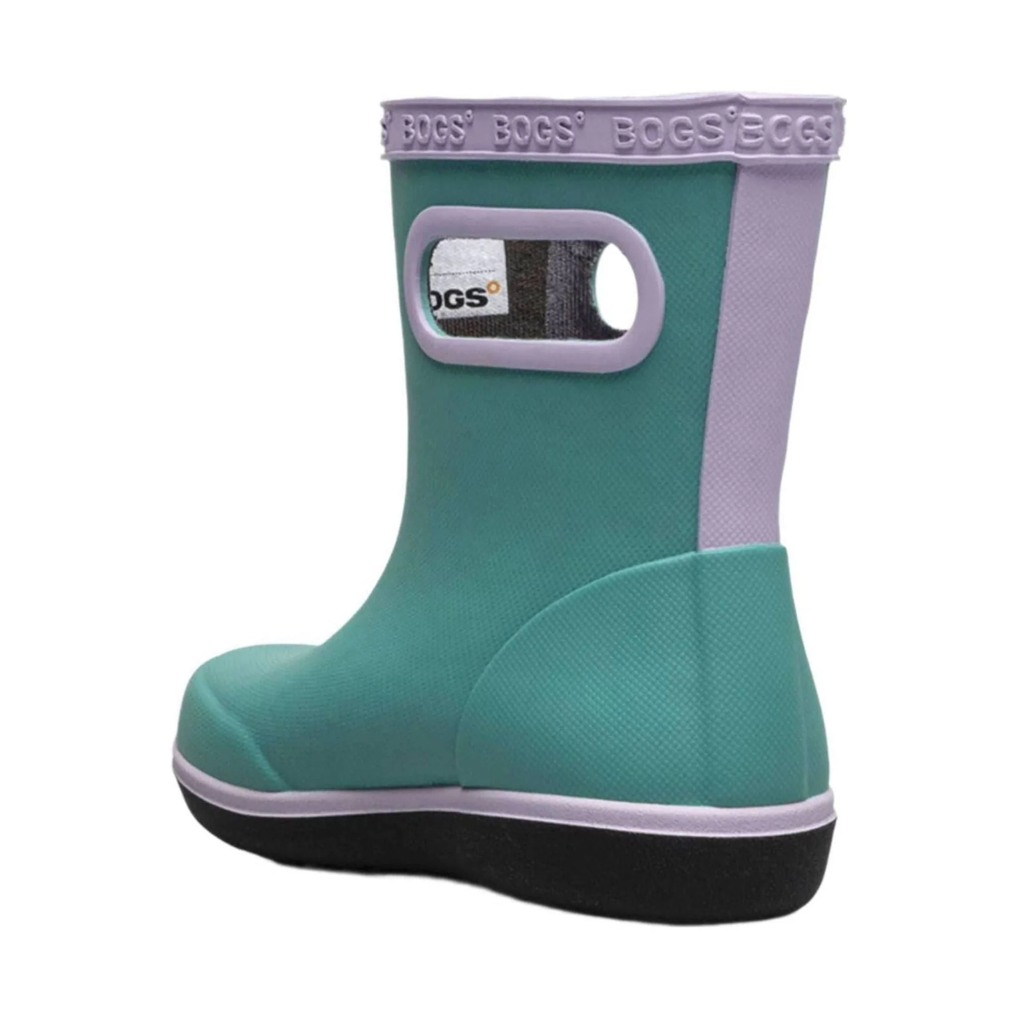 Bogs Kids' Skipper II Solid Rain Boots - Teal - Image 2